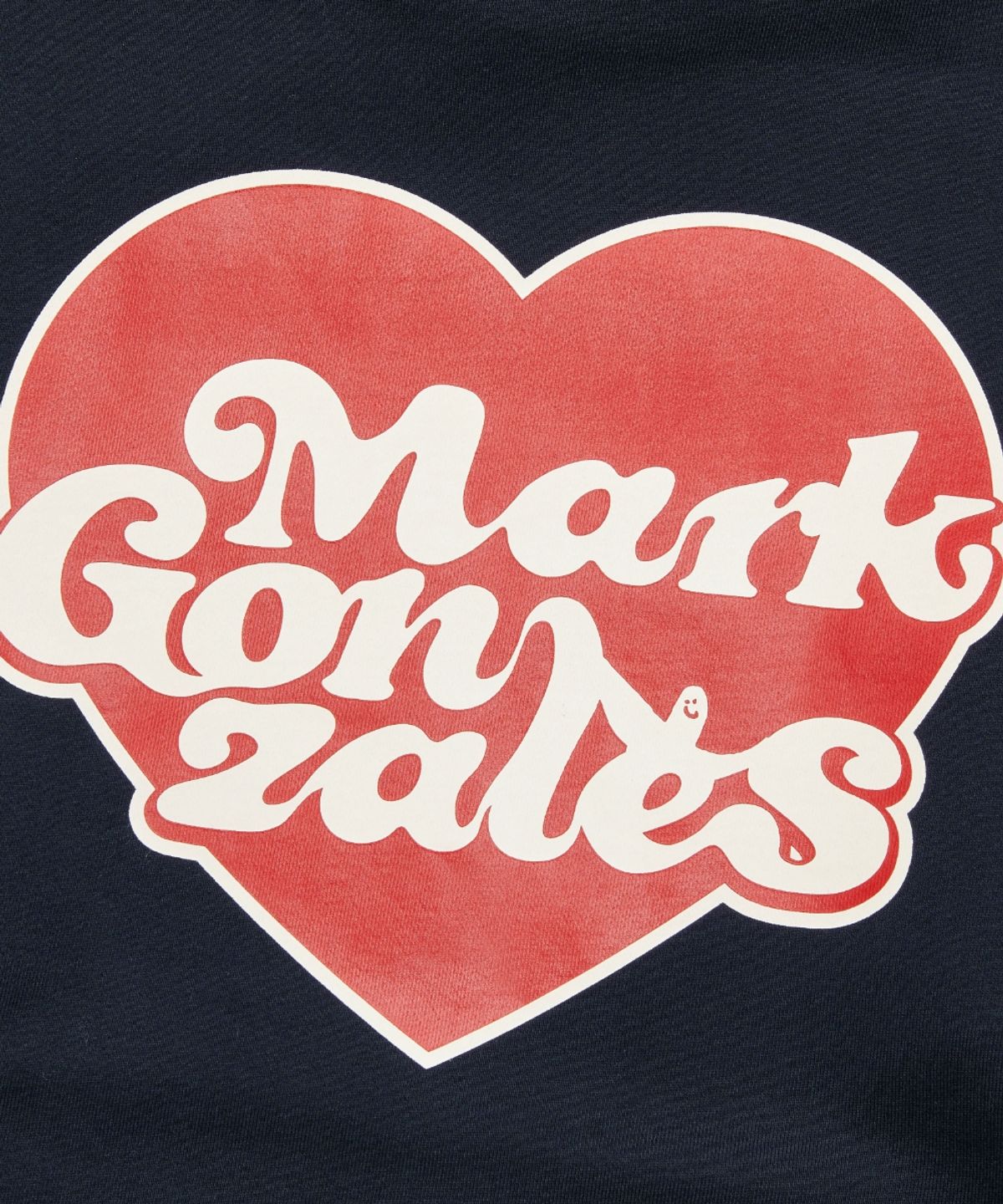 마크곤잘레스(MARK GONZALES) MG HEART GRAPHIC HOODIE - NAVY