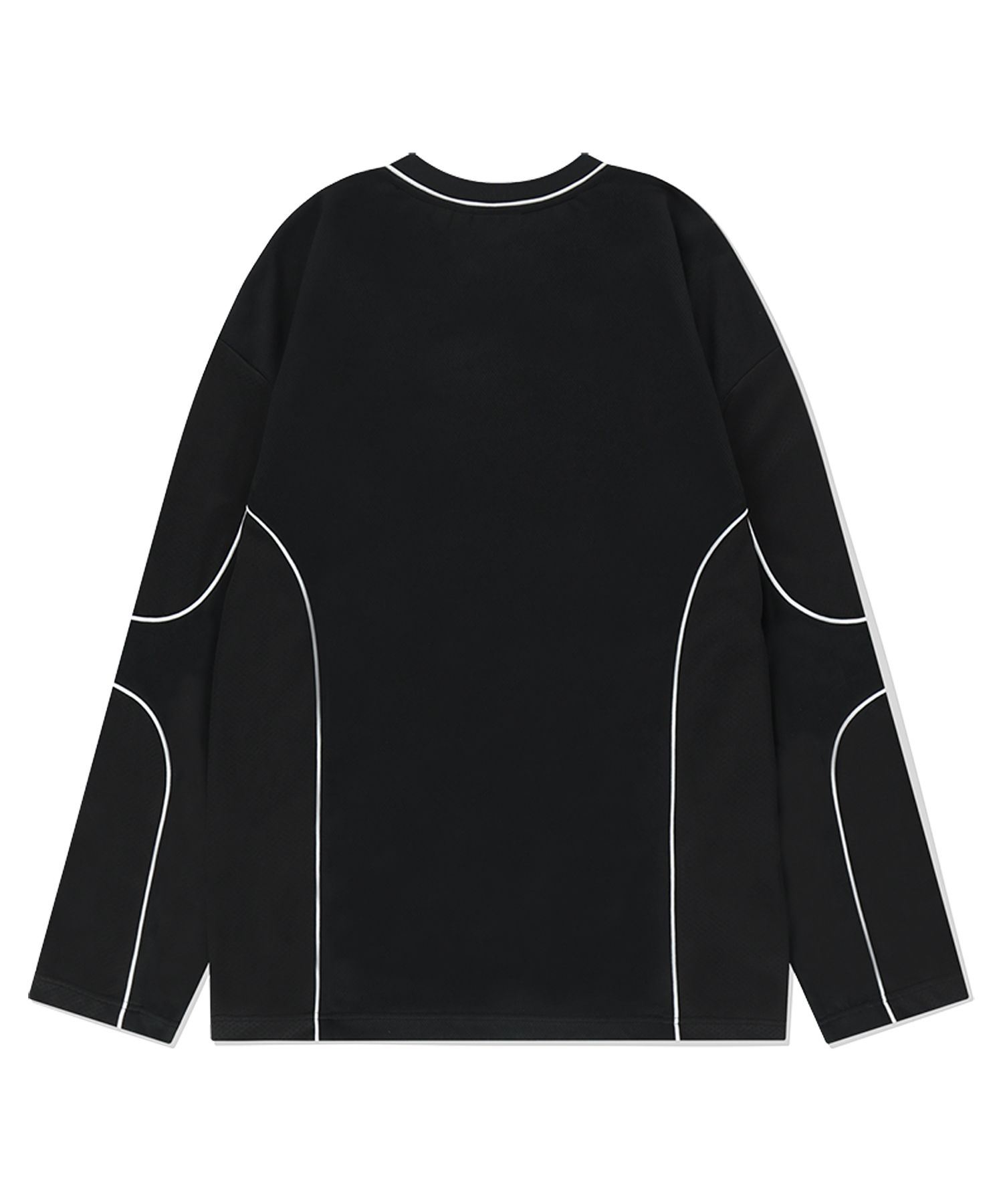 ★2025SU新作★ROMANTIC CROWN★PIPING SPORTS JERSEY Vol.3 MUSINSA | ROMANTIC CROWN Piping Sports Jersey Vol.2_Black