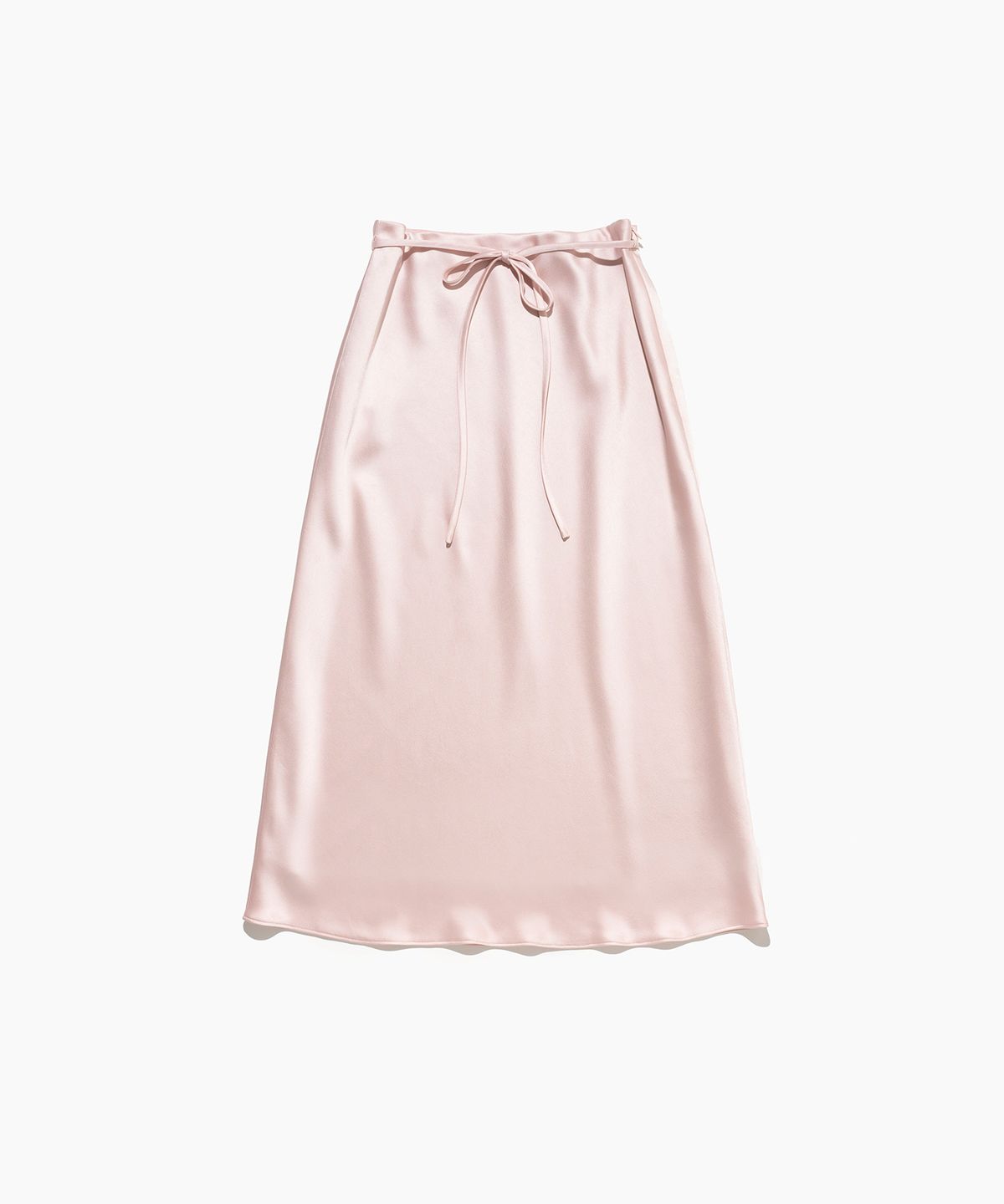 튜드먼트(TTUDEMENT) 새틴 롱 스커트 (PINK)