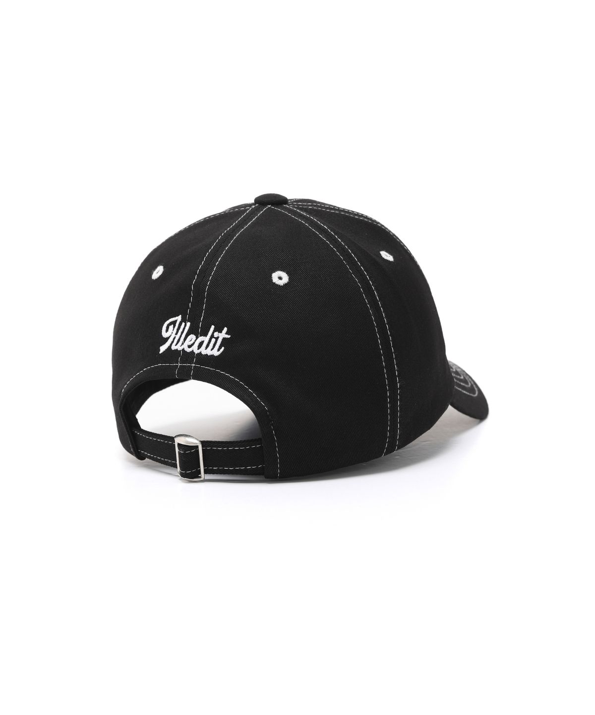일레딧(ILLEDIT) BIG LOGO LABEL STITCH BALL CAP