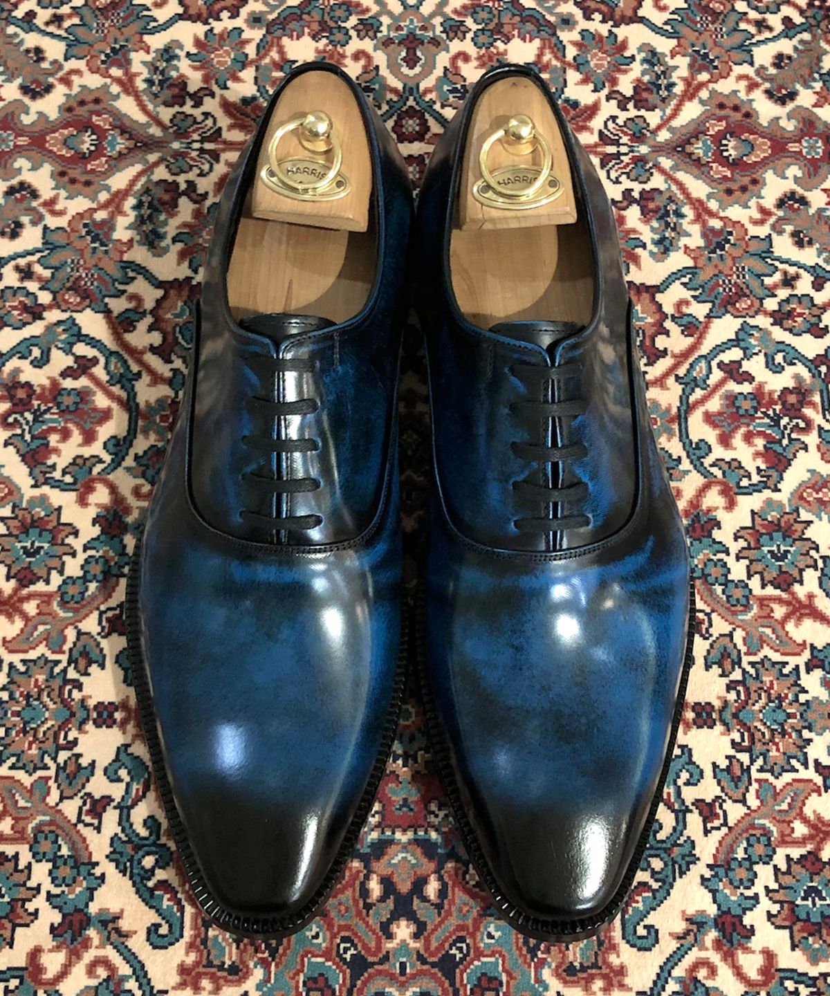 조앤슈(JOENSHOE) 행콕 클린 옥스퍼드 블루