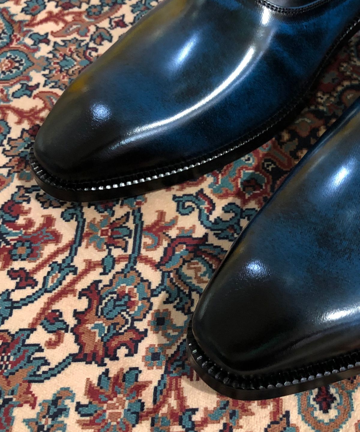 조앤슈(JOENSHOE) 행콕 클린 옥스퍼드 블루