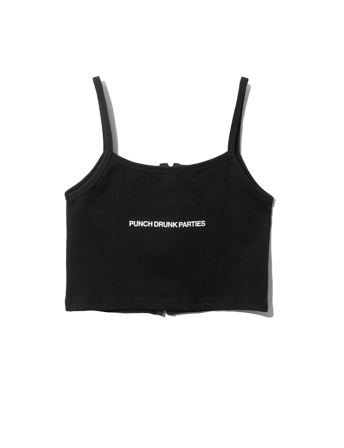 펀치드렁크파티즈(PUNCH DRUNK PARTIES) Own Logo Tank Top (BLACK)