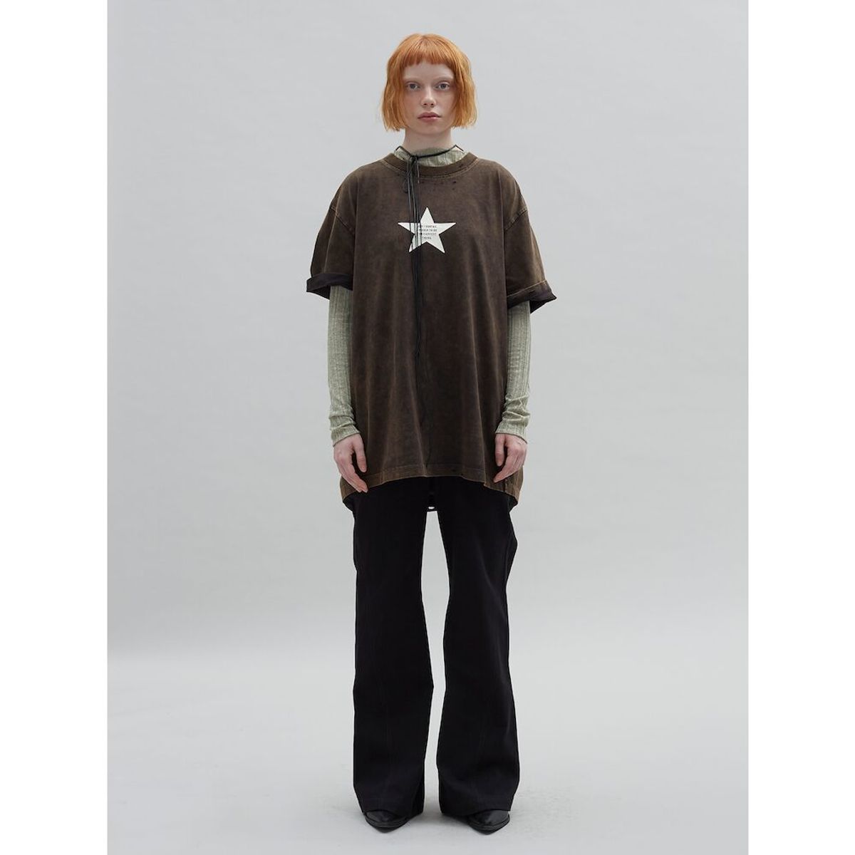 샌드 사운드(SAND SOUND) Bootcut Pants  Black