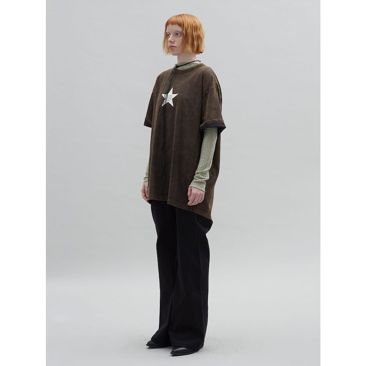샌드 사운드(SAND SOUND) Bootcut Pants  Black