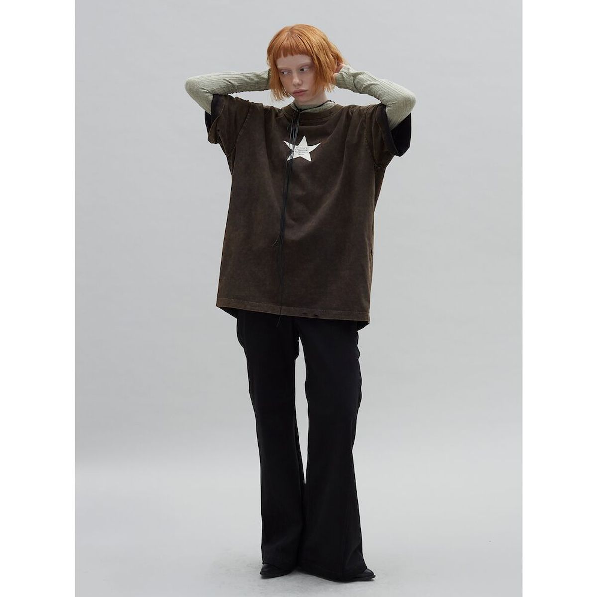 샌드 사운드(SAND SOUND) Bootcut Pants  Black
