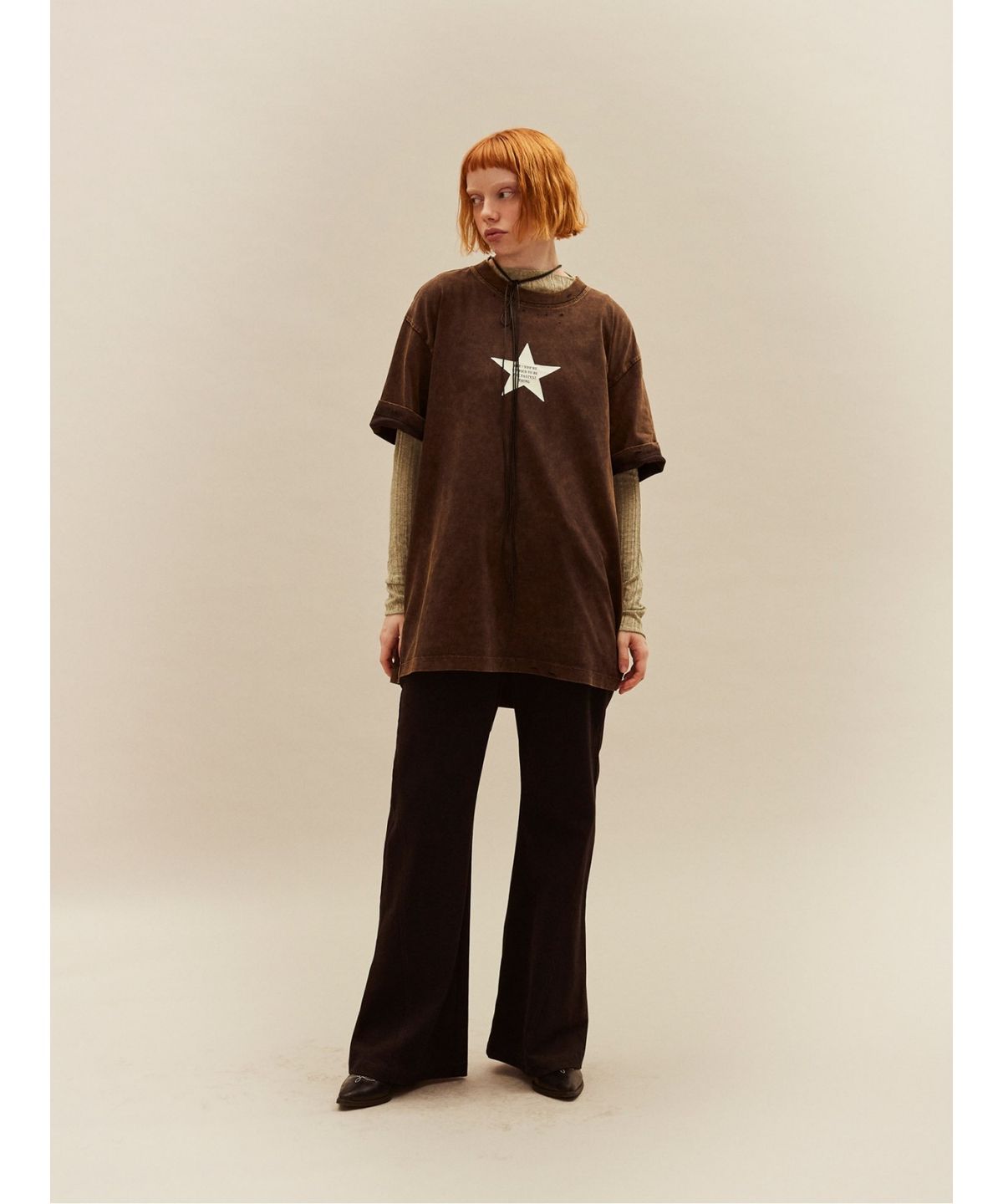 샌드 사운드(SAND SOUND) Bootcut Pants  Black