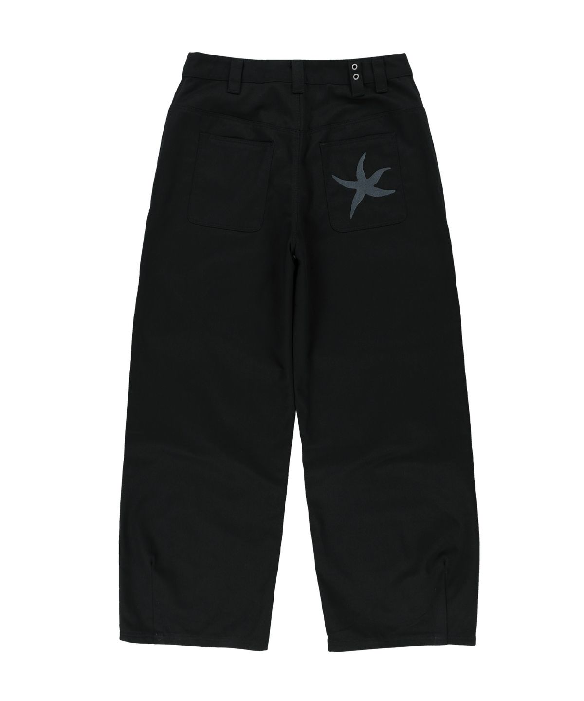더콜디스트모먼트(THE COLDEST MOMENT) TCM starfish chino pants (black)