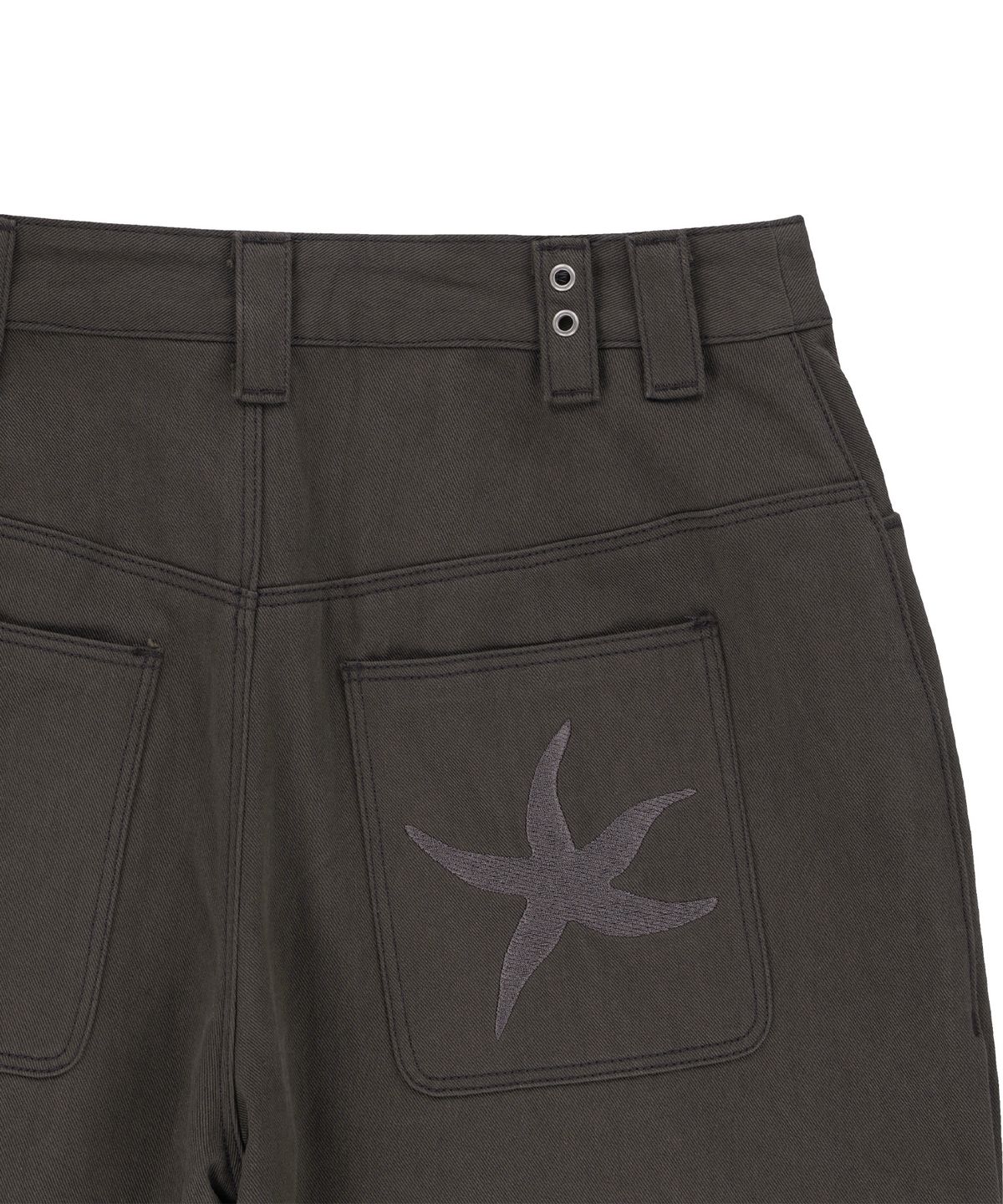 더콜디스트모먼트(THE COLDEST MOMENT) TCM starfish chino pants (brown)