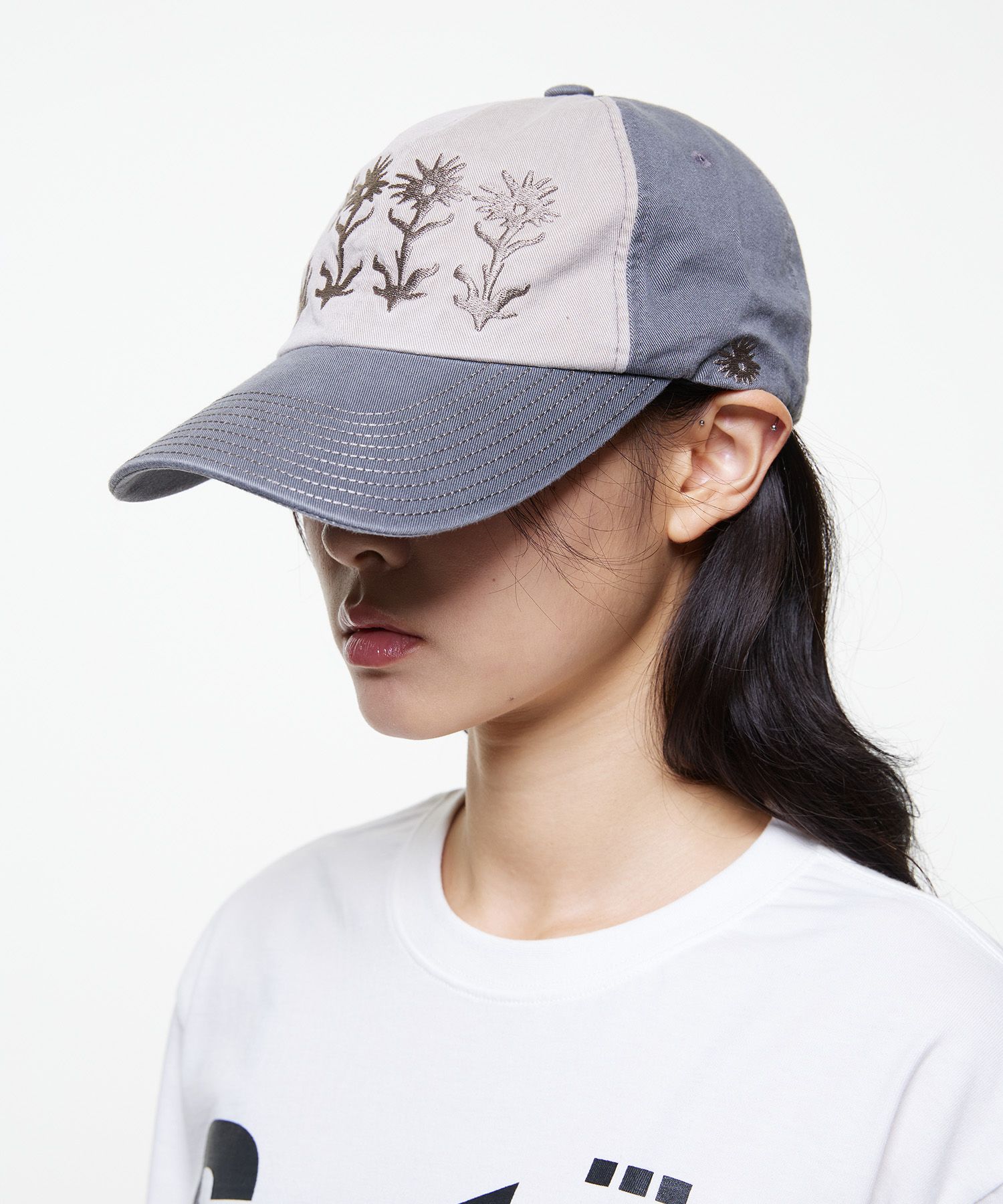 ◆24AW THE COLDEST MOMENT TCM dead flower cap◆ MUSINSA | THE COLDEST MOMENT TCM dead flower cap (charcoal)