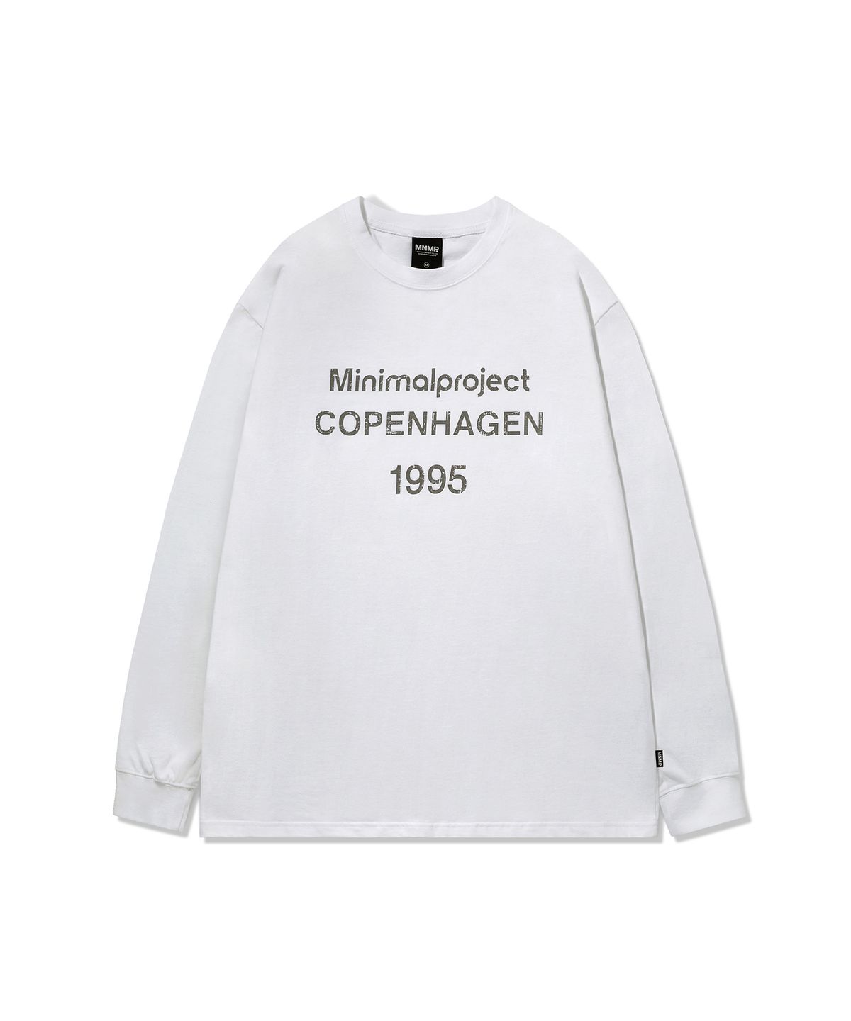 미니멀프로젝트(MINIMALPROJECT) 코펜하겐 롱슬리브 티셔츠 MLT115 [WHITE]