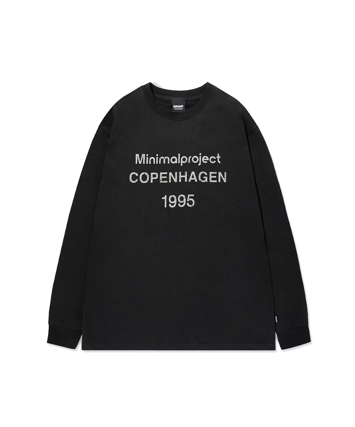 미니멀프로젝트(MINIMALPROJECT) 코펜하겐 롱슬리브 티셔츠 MLT115 [BLACK]