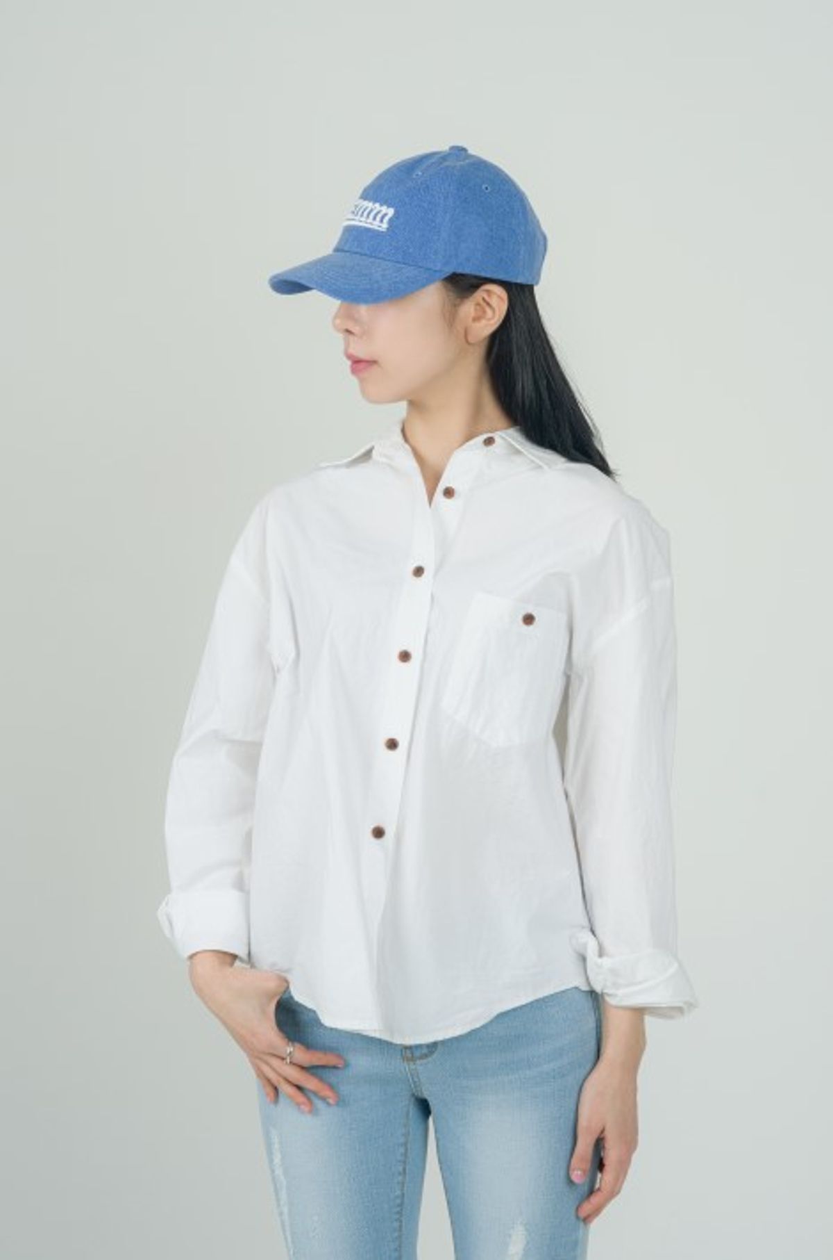 하멜레온(HAMELEON) EMM 볼캡_스카이블루