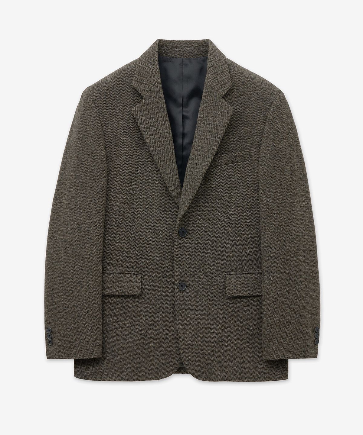 티엔지티(TNGT) Redford Wool Blended Herringbone Jacket (Beige) TNJA5F105I2