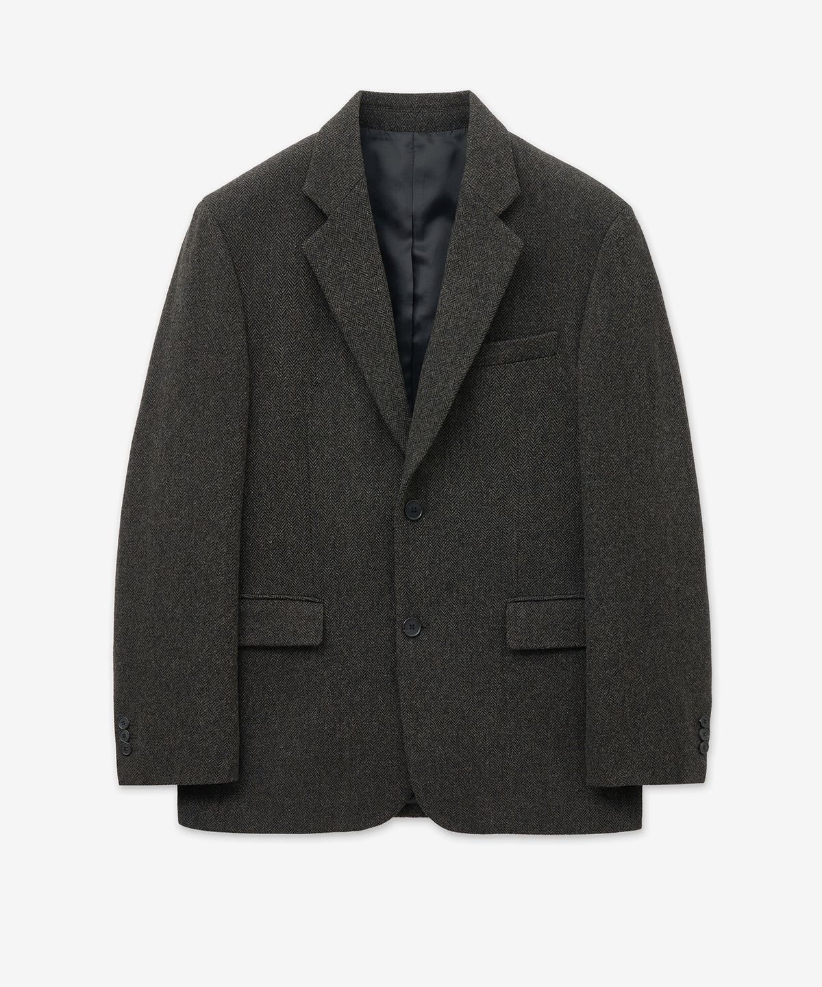 티엔지티(TNGT) Redford Wool Blended Herringbone Jacket (Deep Brown) TNJA5F105W2