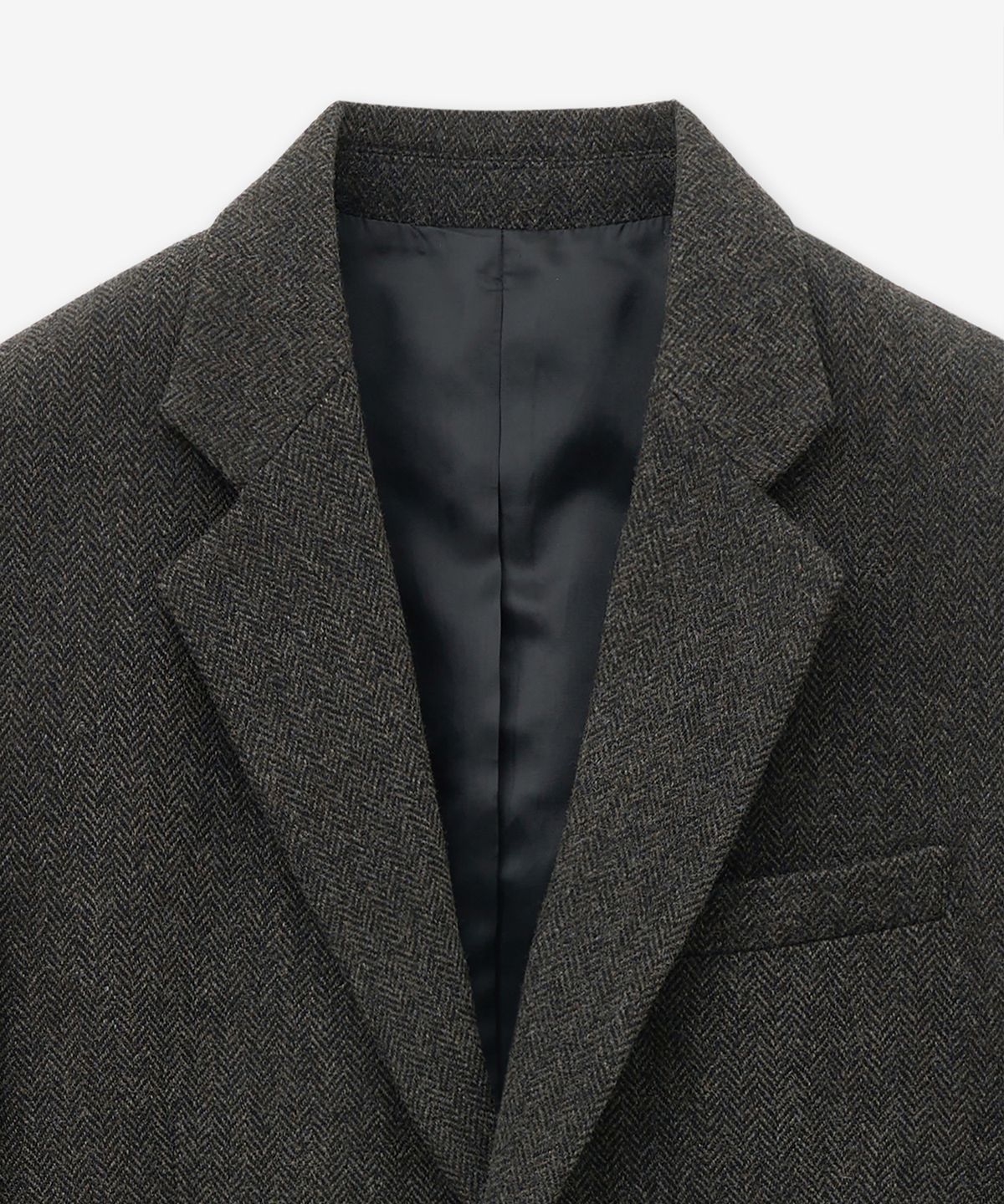 티엔지티(TNGT) Redford Wool Blended Herringbone Jacket (Deep Brown) TNJA5F105W2