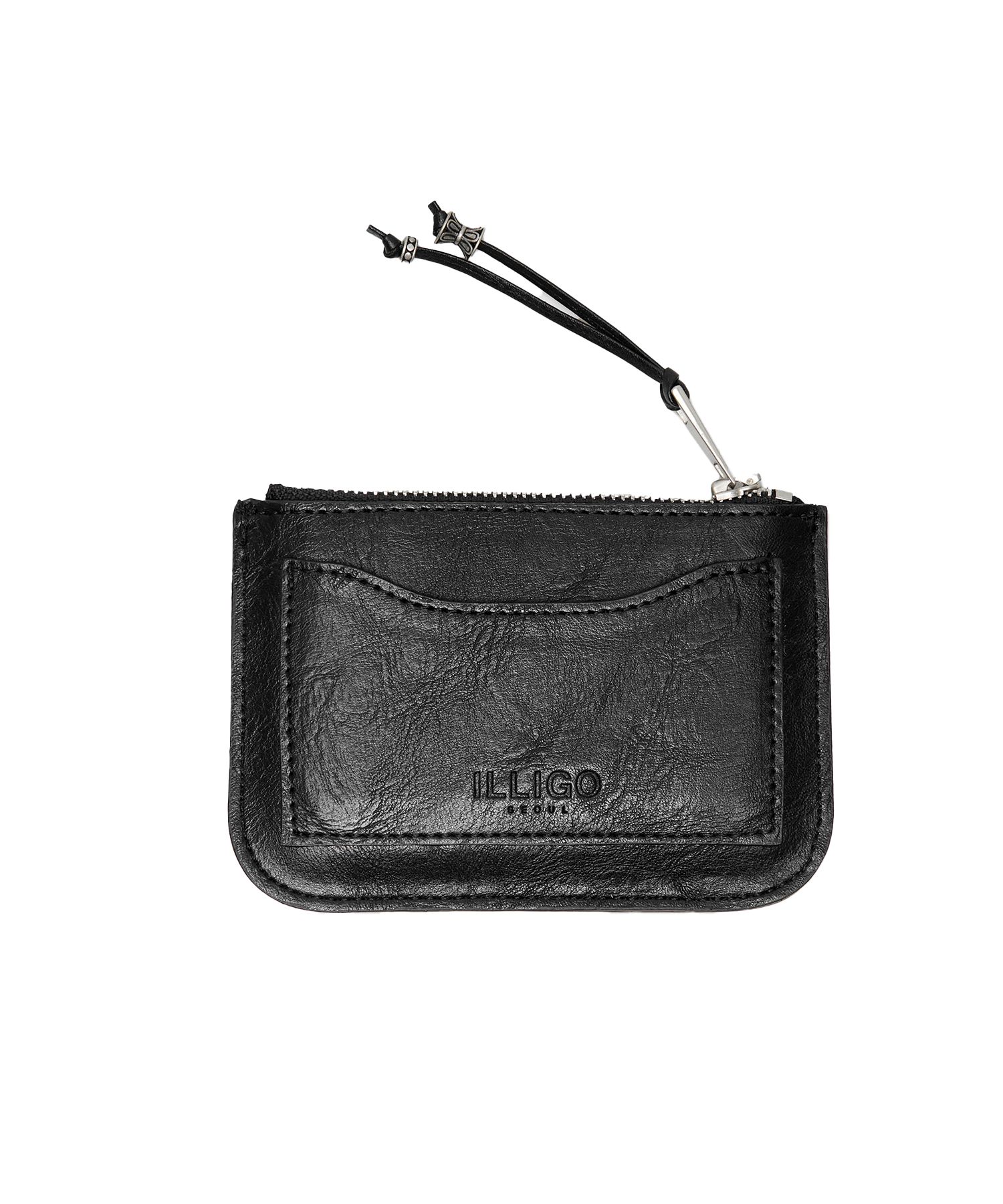 折りたたみ財布 ILLIGO Western Accordion Card Holder Black 5009335001 MUSINSA | ILLIGO Western Card Wallet Black