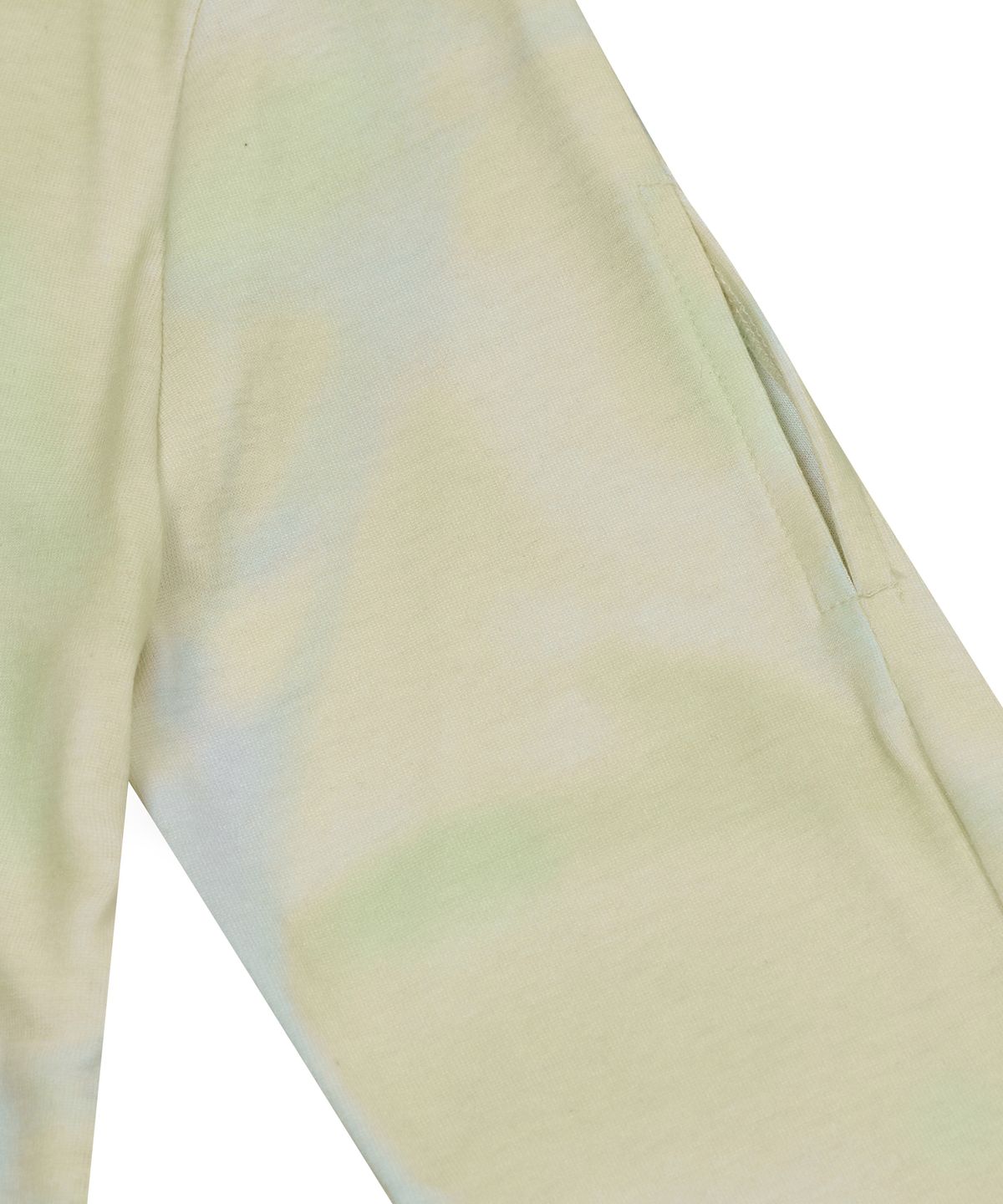타입서비스(TYPESERVICE) Marbling Cut Out T-Shirt [Yellow]