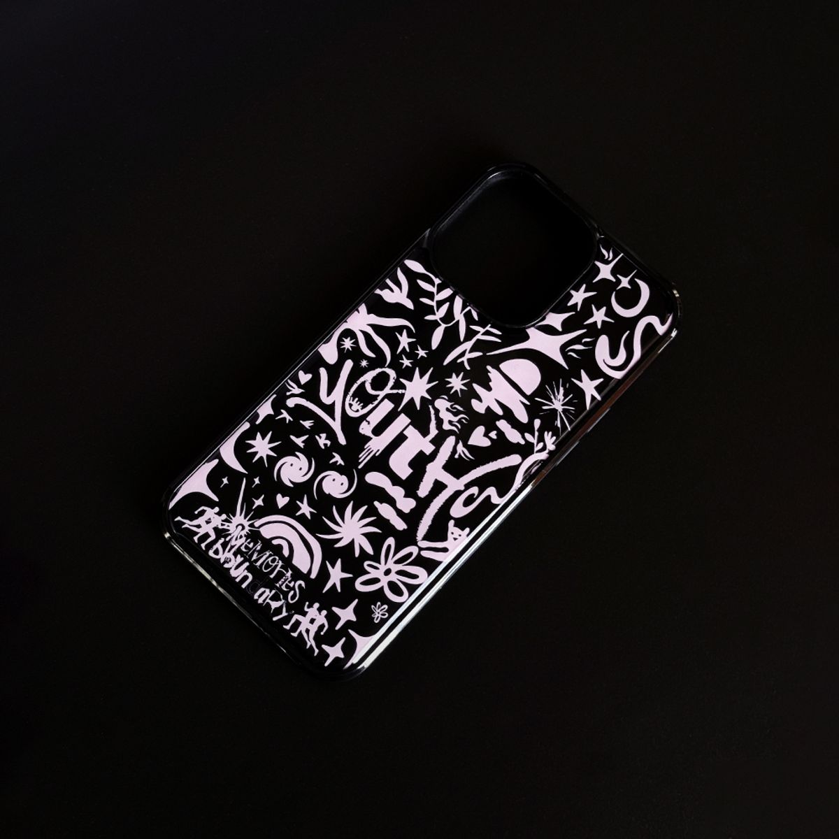 메모리즈바운더리(MEMORIESBOUNDARY) YOUTH Land Phone Case (BK)