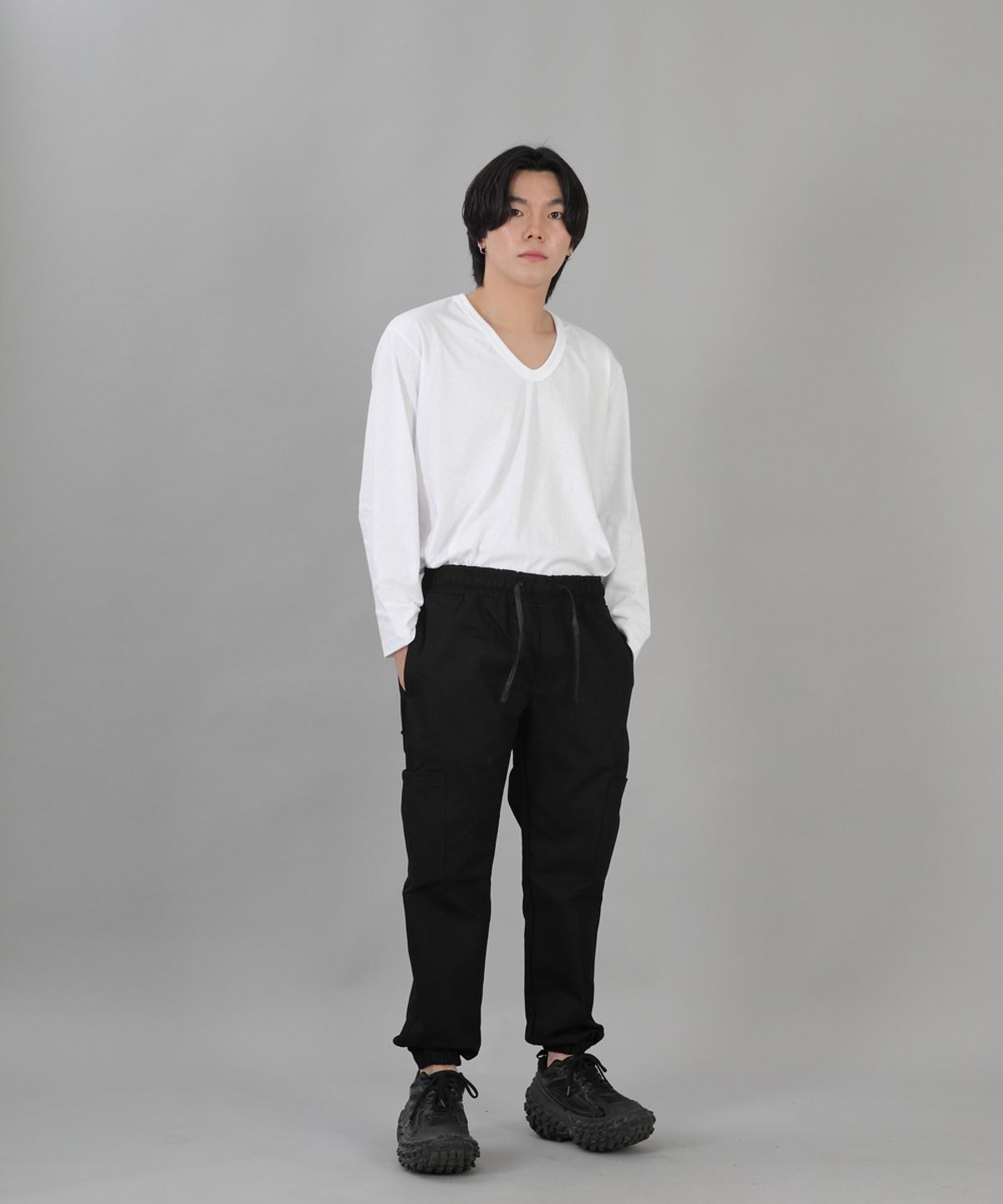 세인트크루(SAINTCREW) 인하우스 카고조거팬츠 IHC-359 카키
