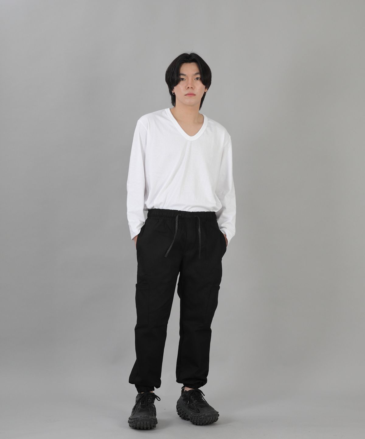 세인트크루(SAINTCREW) 인하우스 카고조거팬츠 IHC-359 카키