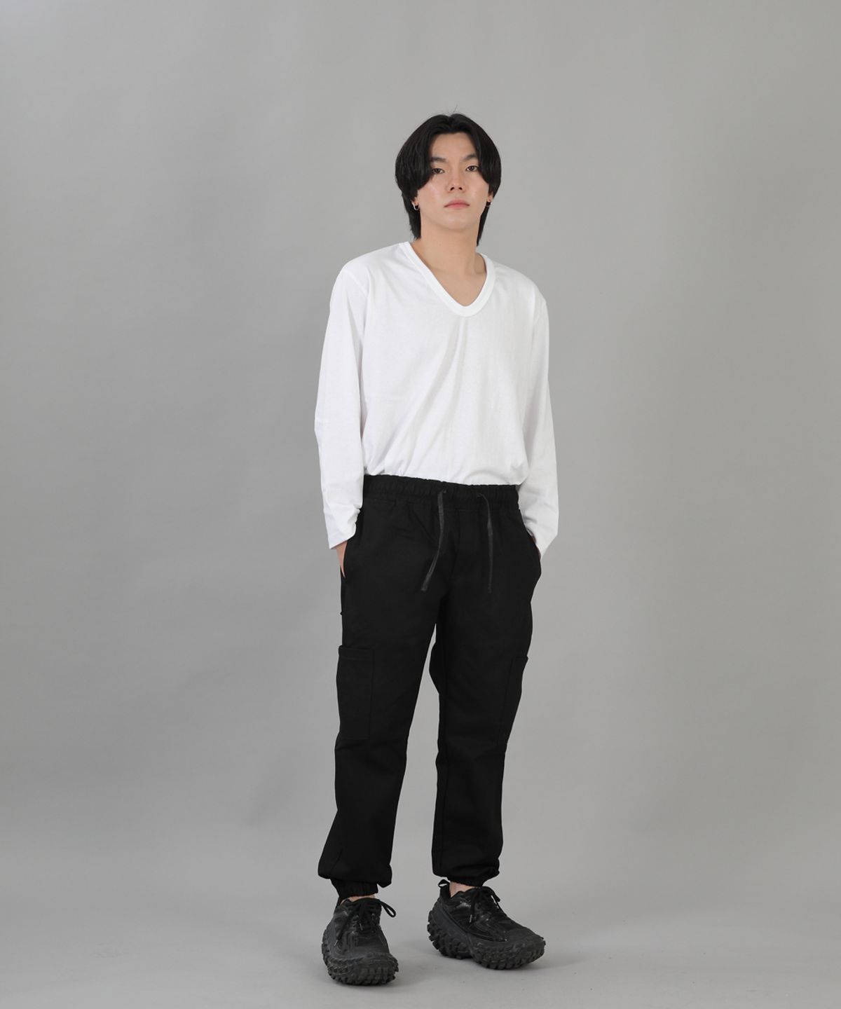 세인트크루(SAINTCREW) 인하우스 카고조거팬츠 IHC-359 카키
