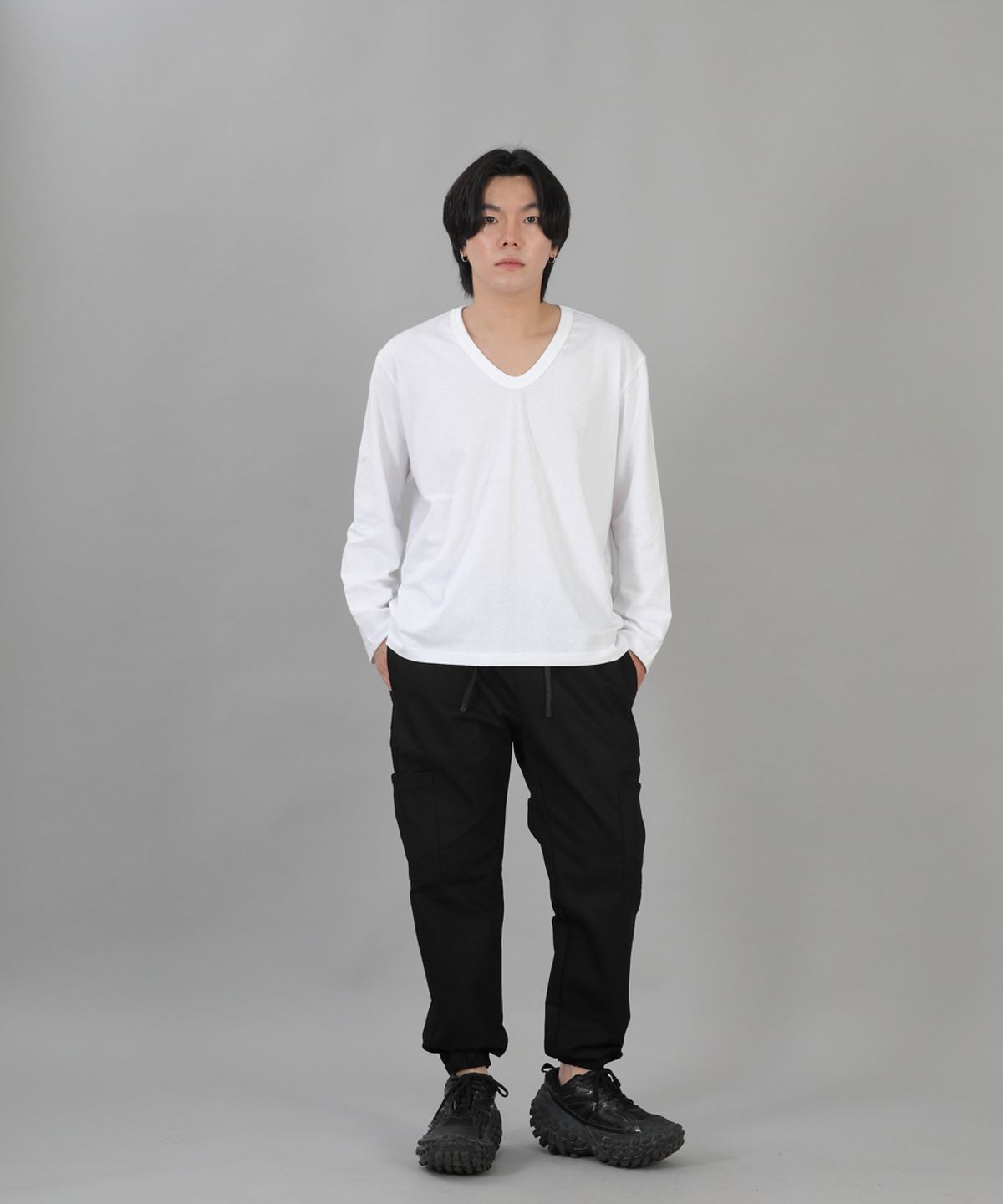 세인트크루(SAINTCREW) 인하우스 카고조거팬츠 IHC-359 카키