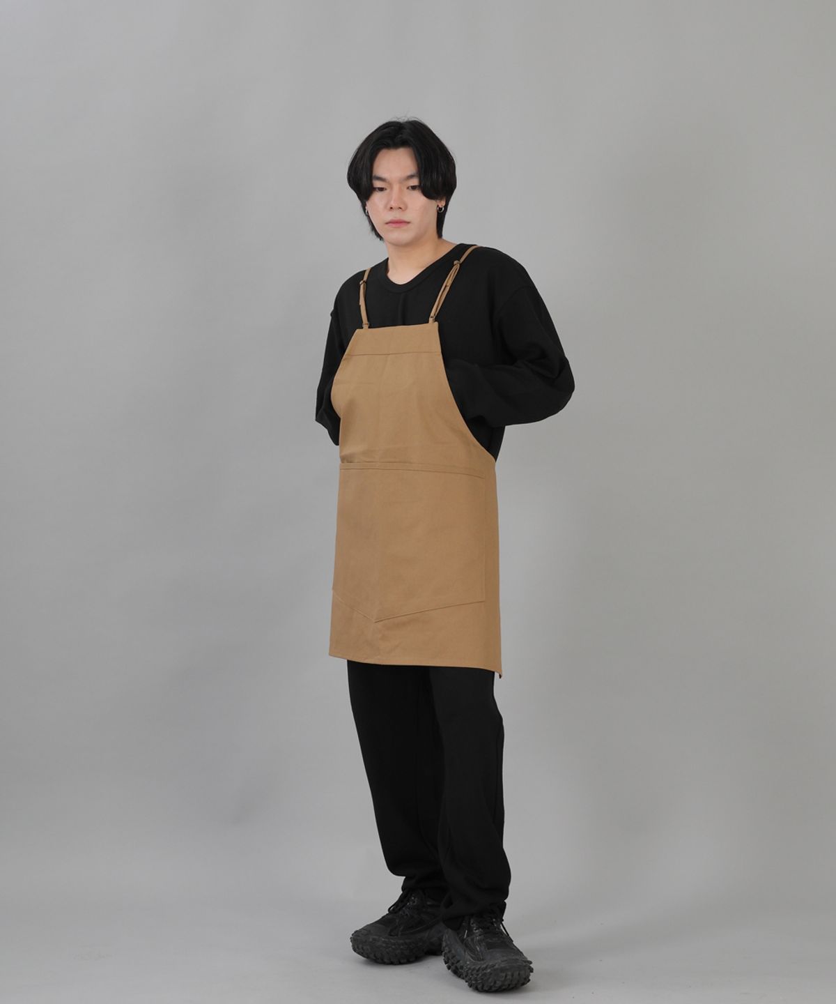 세인트크루(SAINTCREW) 미니멀 와이드포켓 에이프런 MWA-1320 카멜