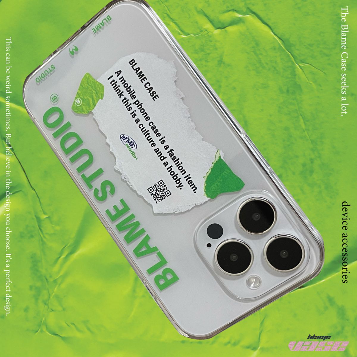 블레임 스튜디오(BLAMESTUDIO) Blâme torn paper case