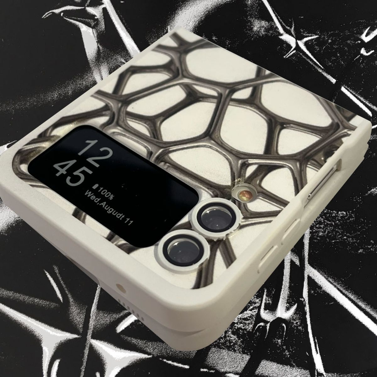 블레임 스튜디오(BLAMESTUDIO) Metal Chain poin Z-Flip case