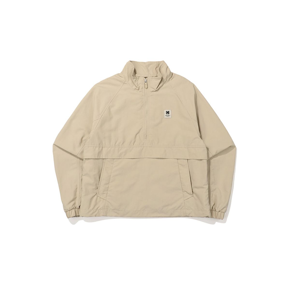 코닥(KODAK) 모노크롬 서플렉스 스탠넥 아노락 자켓 우먼 BEIGE