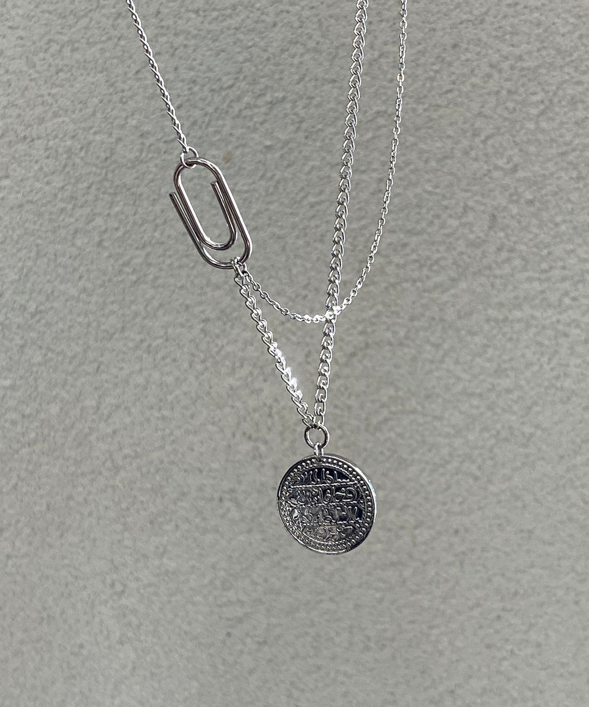 쿠도스(KUDOS) Coin Clip Necklace