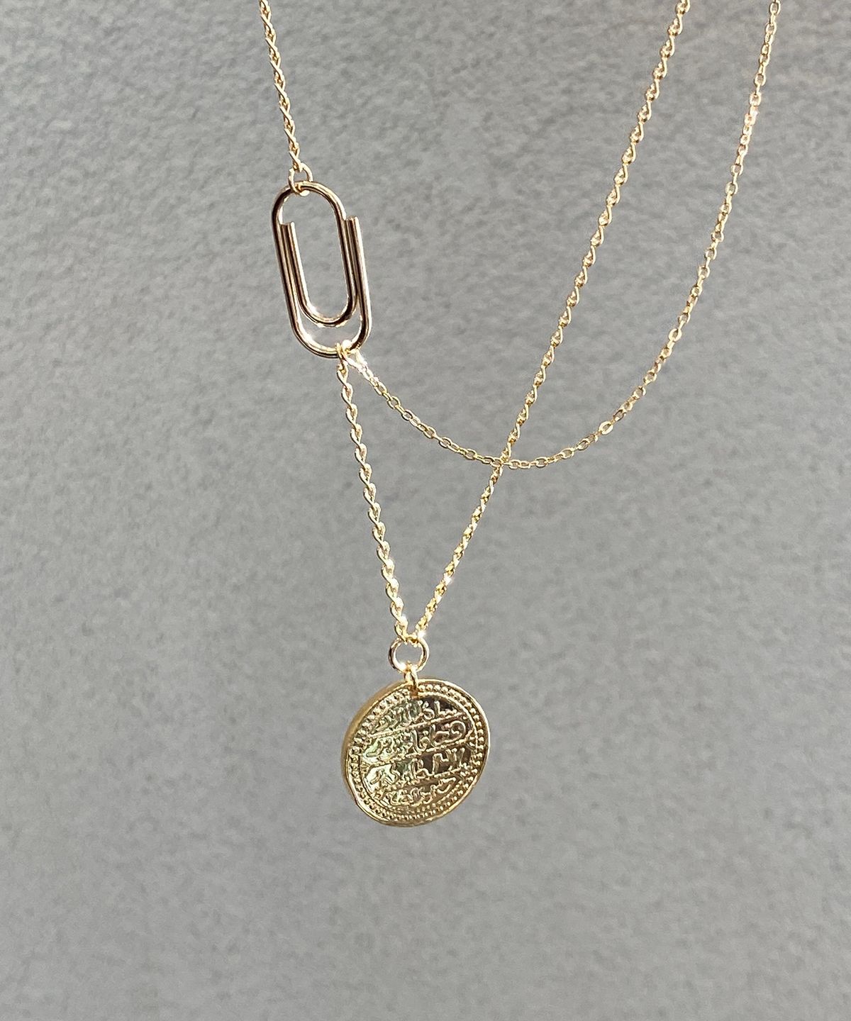 쿠도스(KUDOS) Coin Clip Necklace
