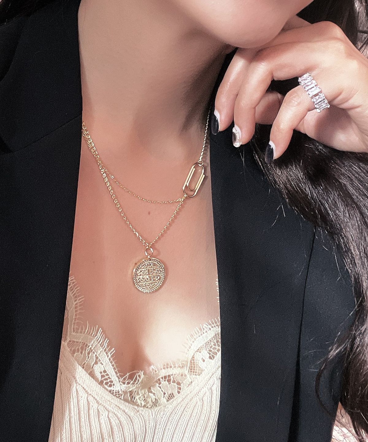쿠도스(KUDOS) Coin Clip Necklace