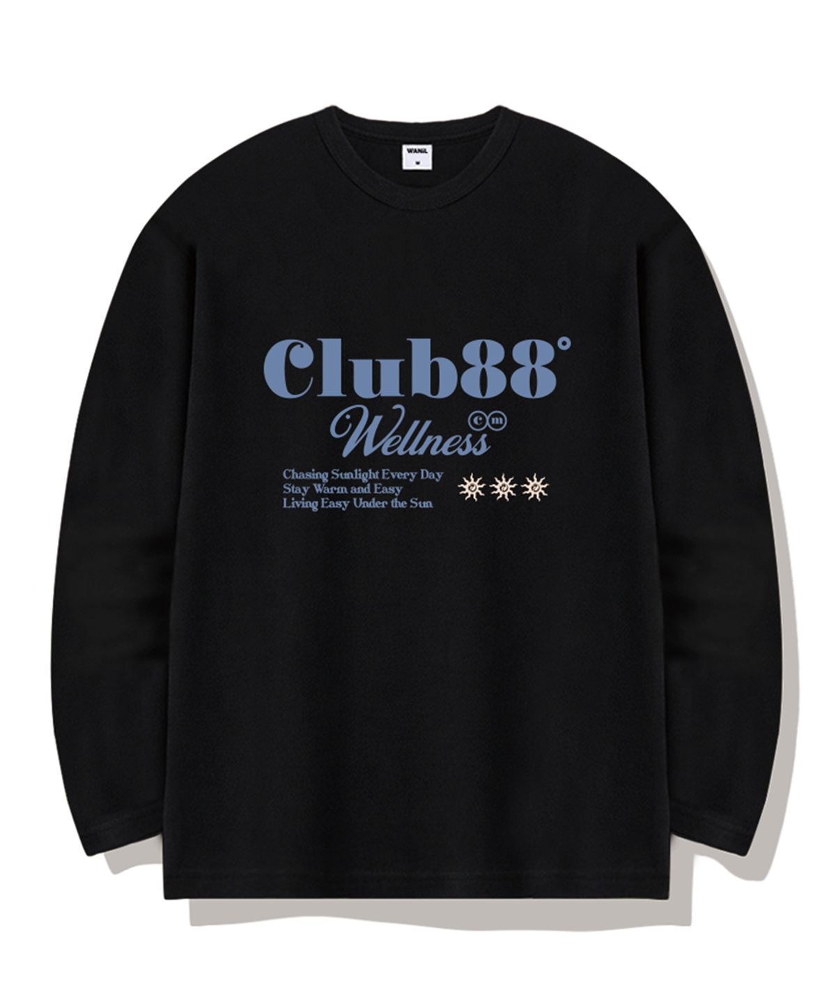 웨닐(WANIL) 클럽88 레이어드 롱슬리브 티셔츠 2 Color [WALR_4002]