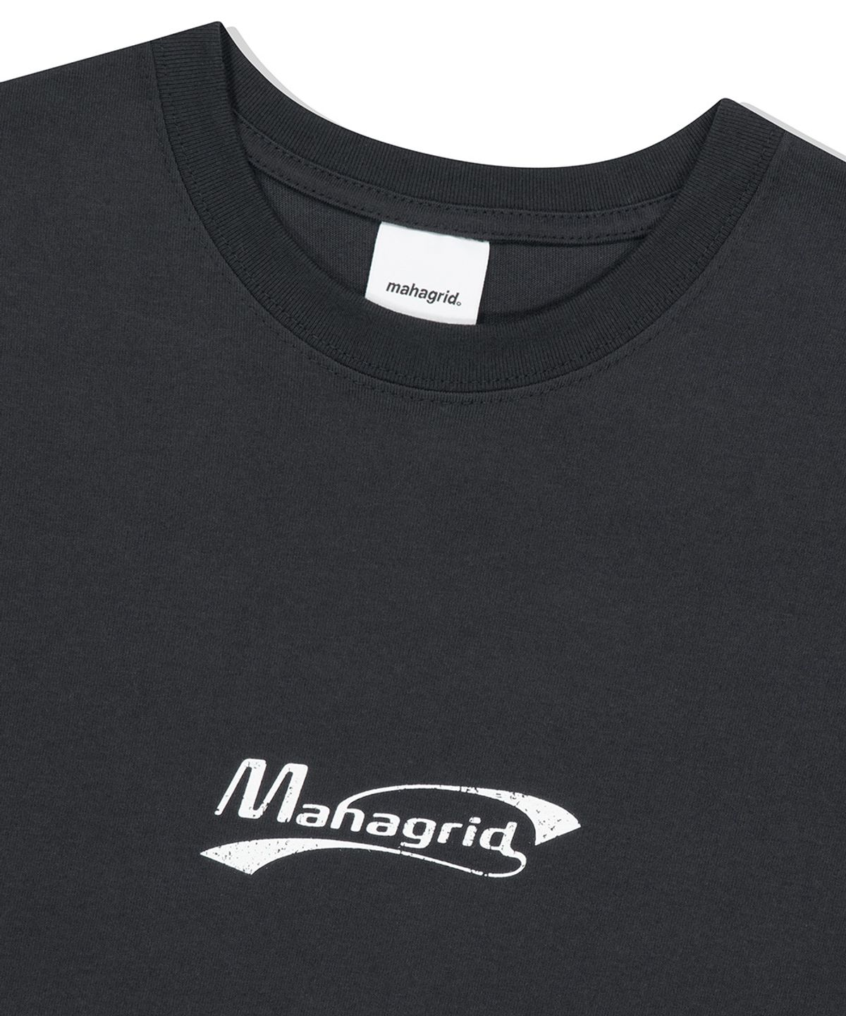 마하그리드(MAHAGRID) DETERGENT LOGO LS TEE BLACK(MG2EFMT562A)
