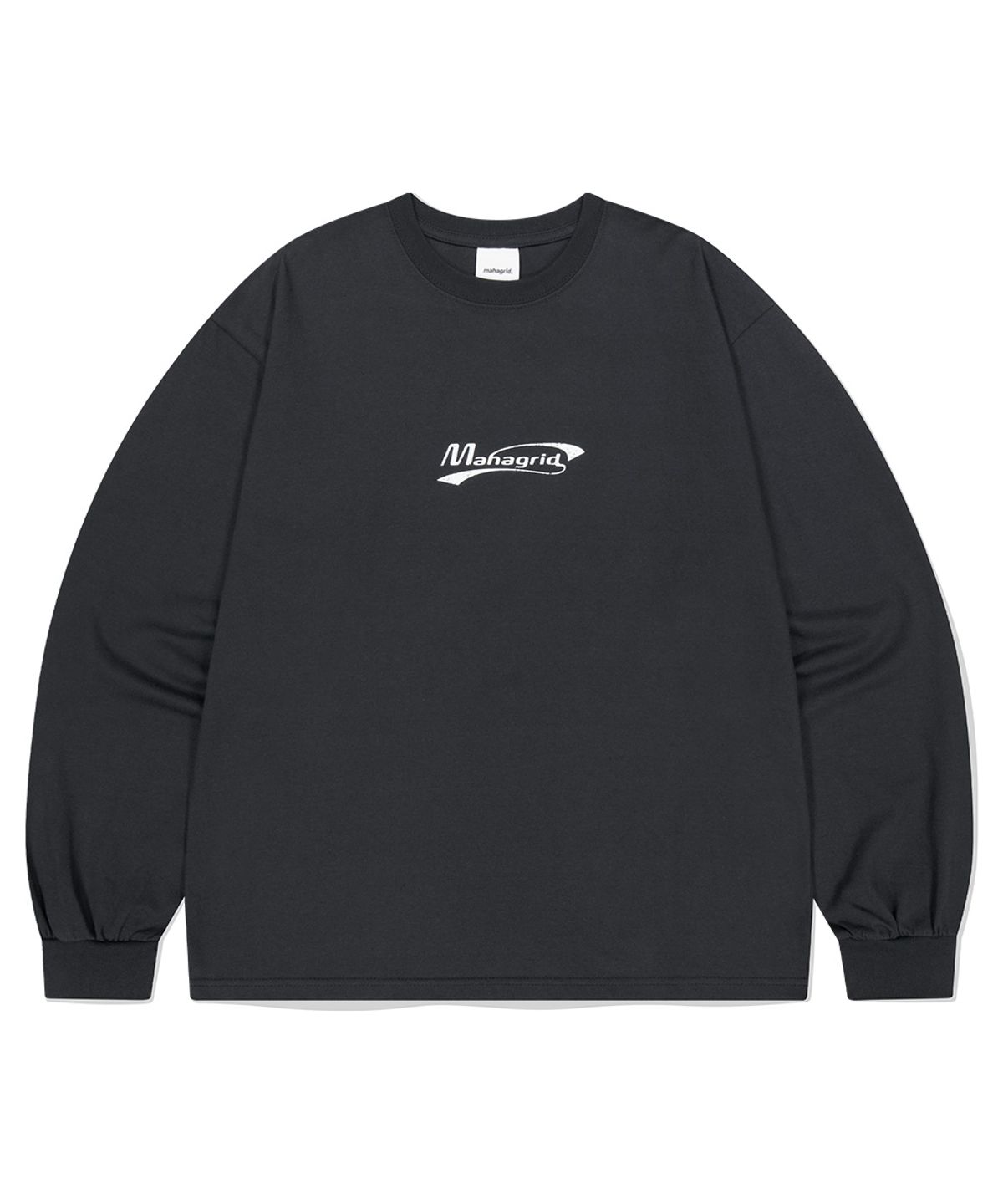 마하그리드(MAHAGRID) DETERGENT LOGO LS TEE BLACK(MG2EFMT562A)