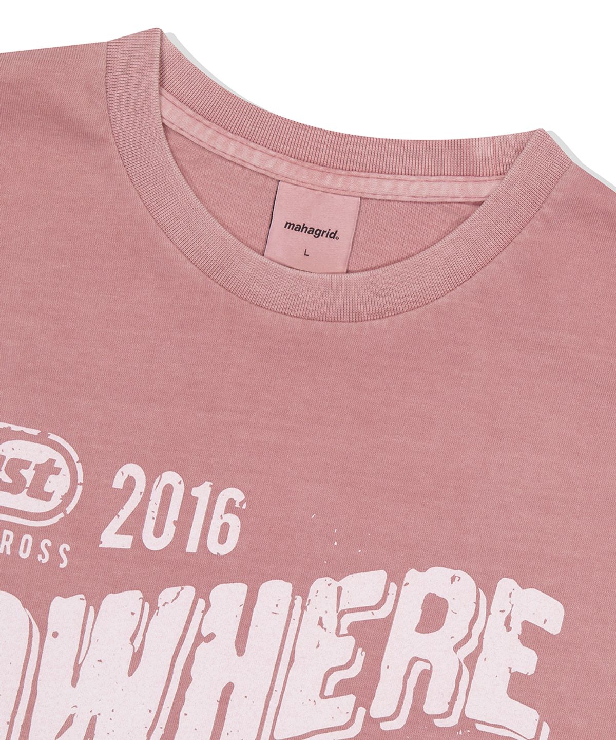 마하그리드(MAHAGRID) DUST MOTORCROSS PIGMENT LS TEE PINK(MG2EFMT563A)