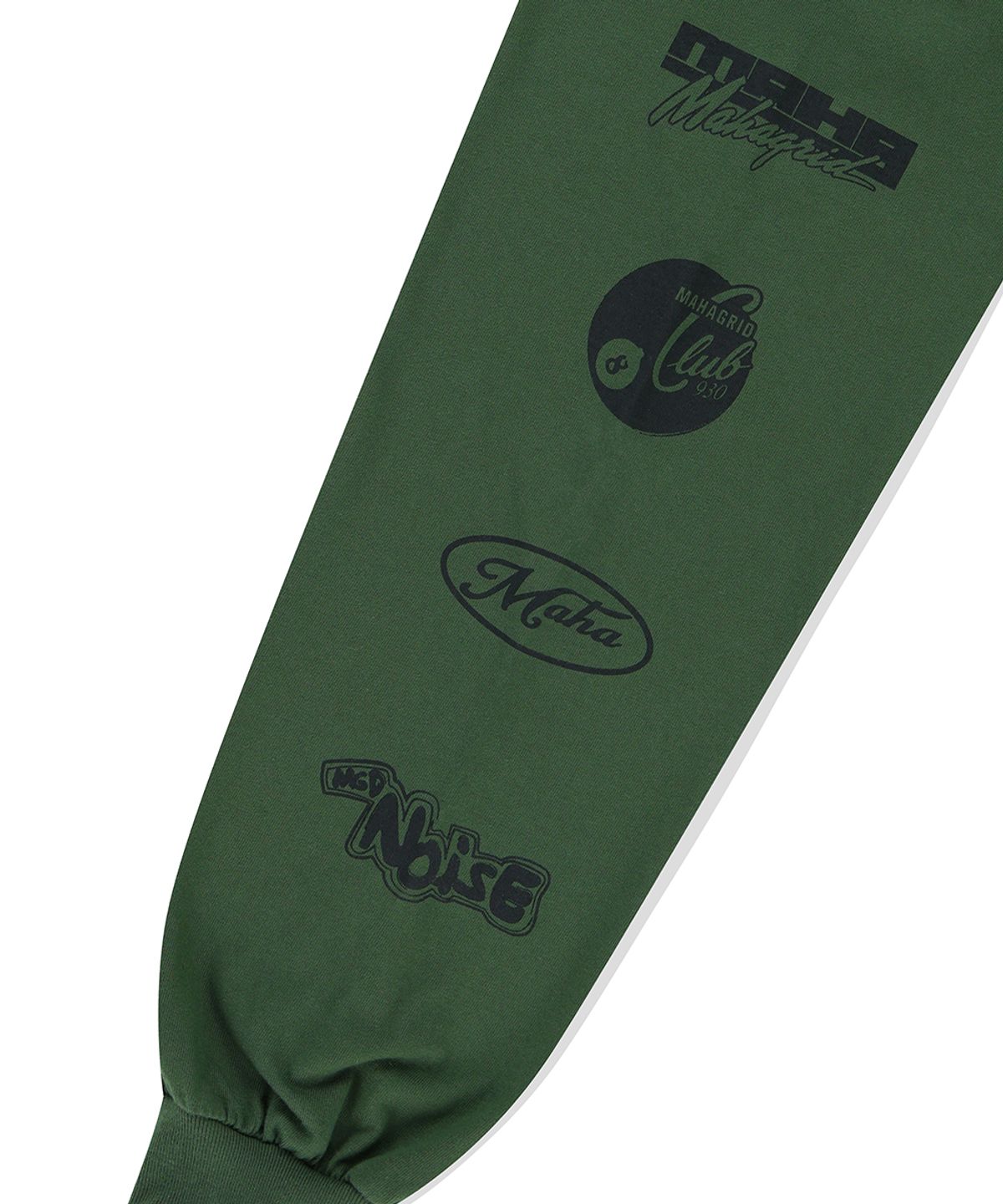 마하그리드(MAHAGRID) MGD SYMBOL LS TEE GREEN(MG2EFMT565A)