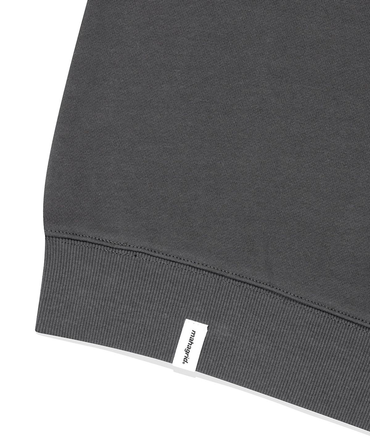 마하그리드(MAHAGRID) BASIC LOGO SWEATSHIRT CHARCOAL(MG2EFMM449A)