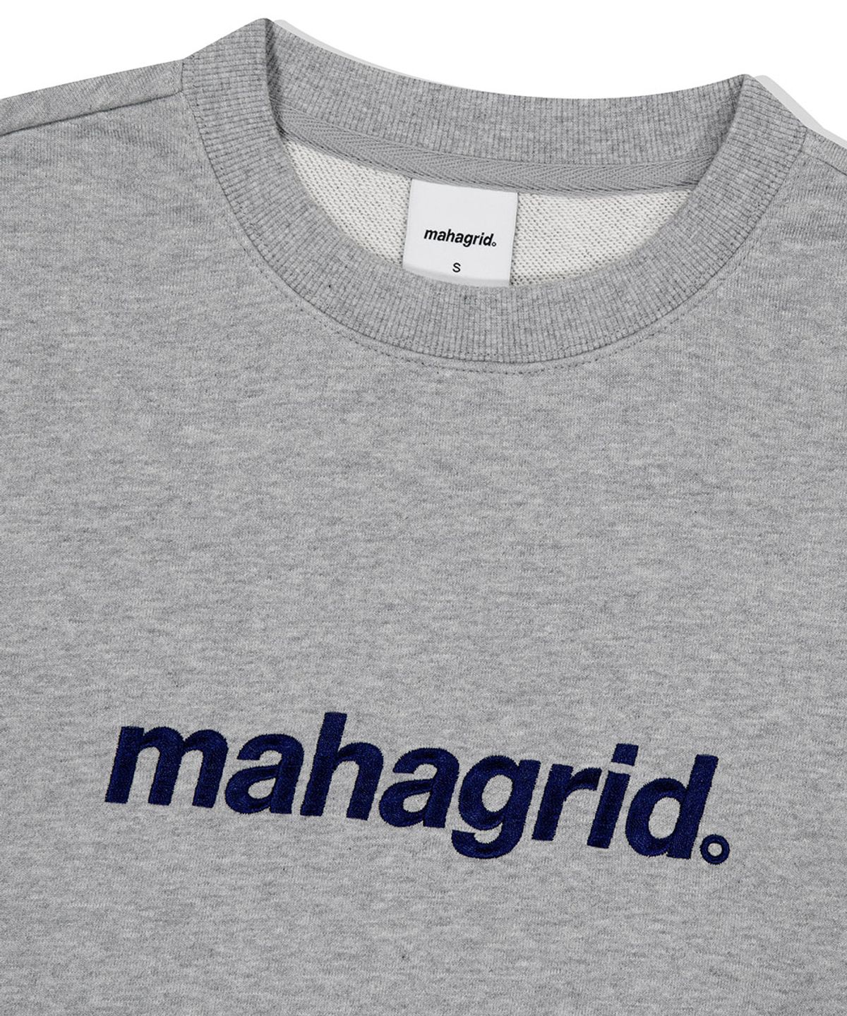 마하그리드(MAHAGRID) BASIC LOGO SWEATSHIRT GREY(MG2EFMM449A)