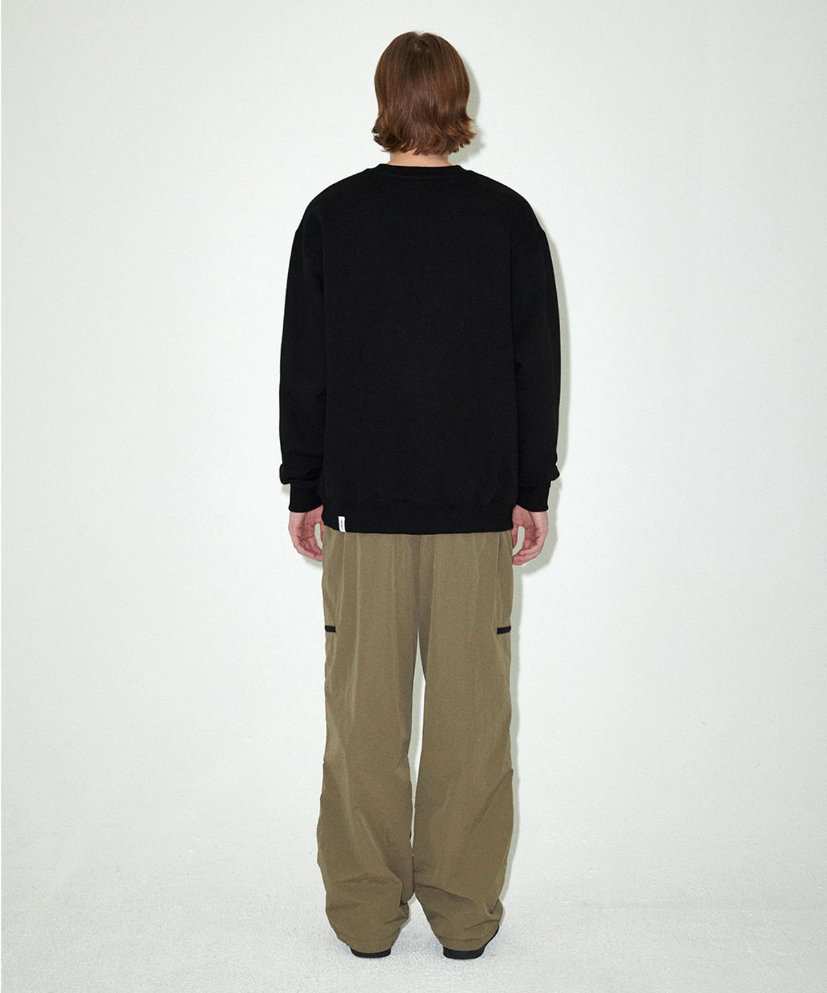 마하그리드(MAHAGRID) TRADEMARK SWEATSHIRT BLACK(MG2EFMM462A)
