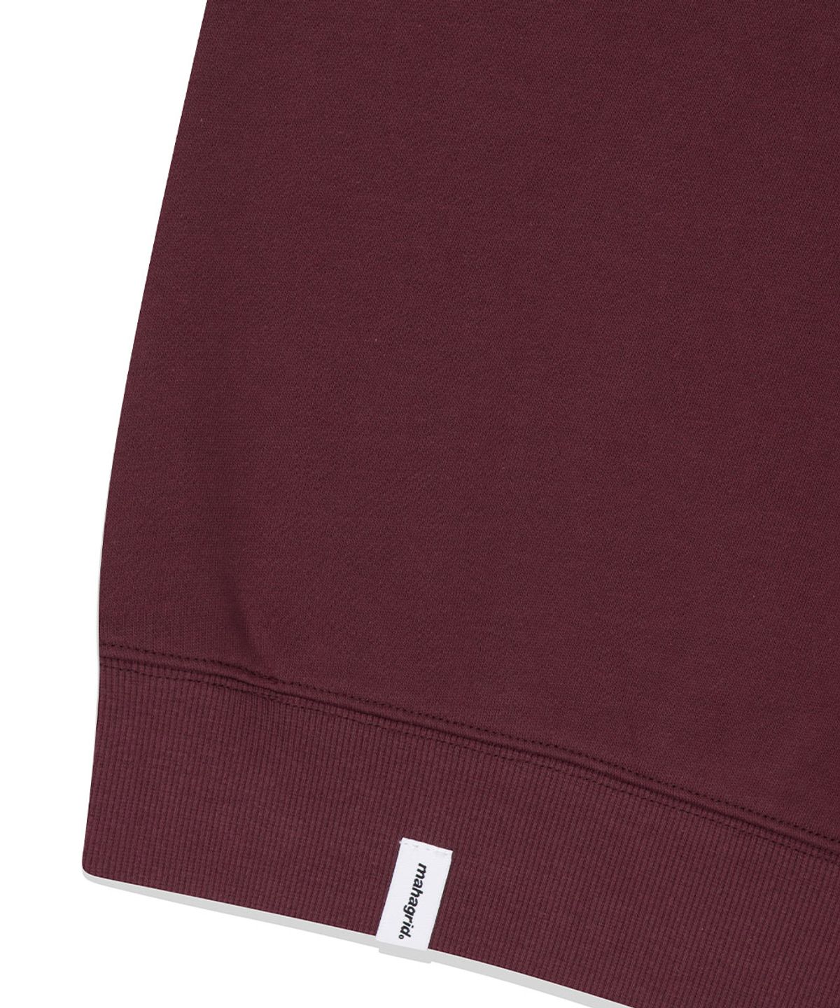 마하그리드(MAHAGRID) BASIC LOGO HOODIE BURGUNDY(MG2EFMM407A)