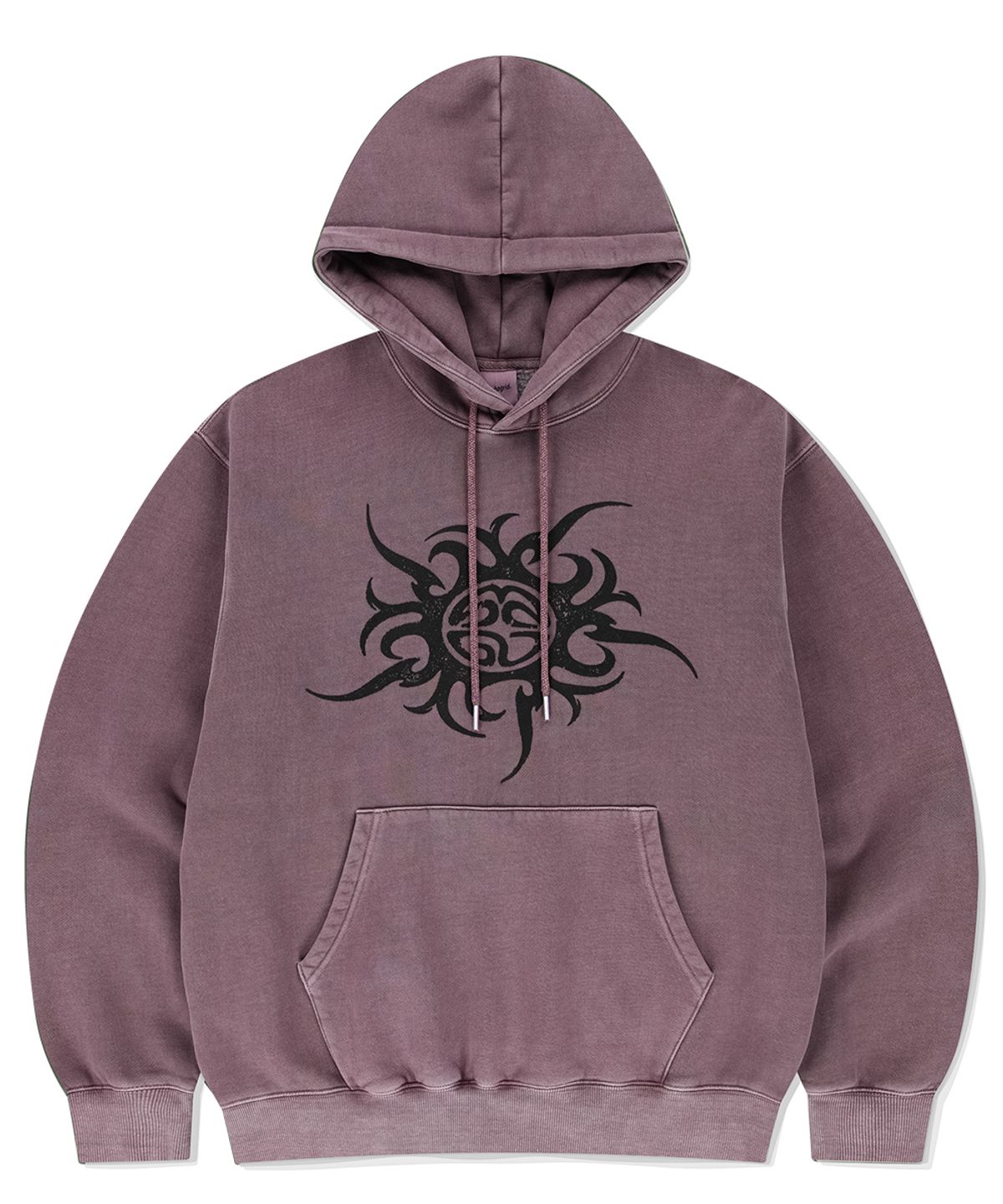 마하그리드(MAHAGRID) TRIBAL ECLIPSE PIGMENT HOODIE_3colors
