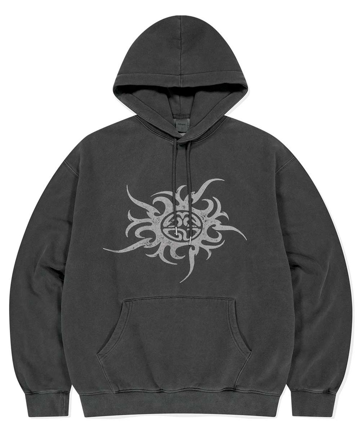 마하그리드(MAHAGRID) TRIBAL ECLIPSE PIGMENT HOODIE_3colors