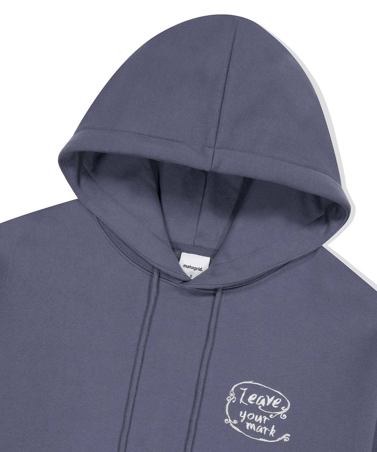 마하그리드(MAHAGRID) LEAVE YOUR MARK HOODIE BLUE(MG2EFMM418A)