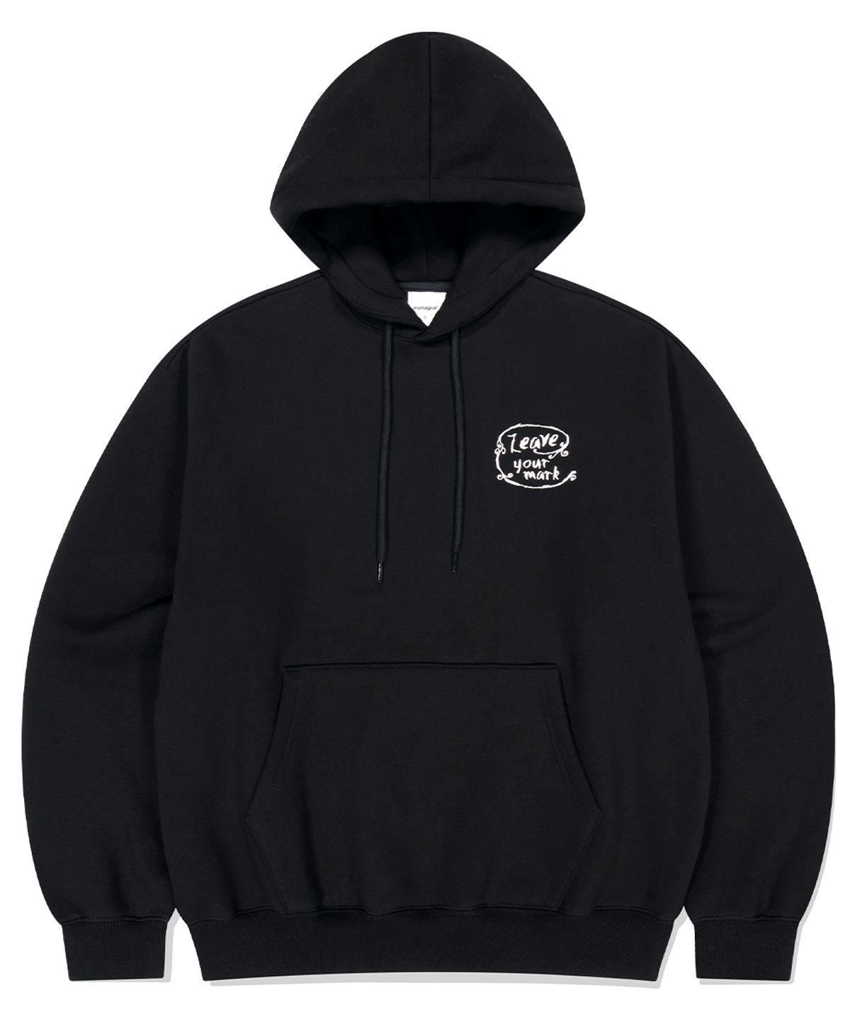 마하그리드(MAHAGRID) LEAVE YOUR MARK HOODIE BLACK(MG2EFMM418A)