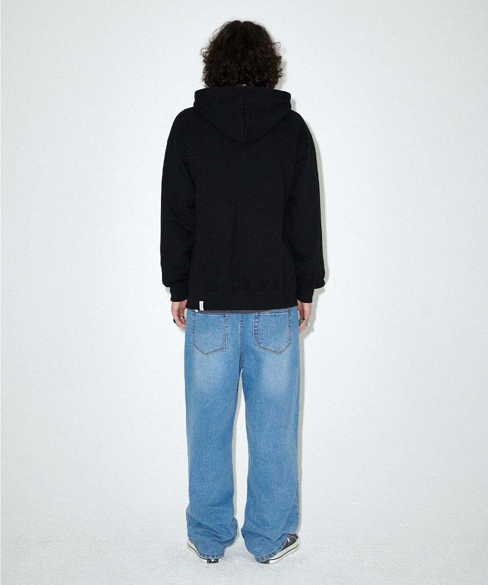 さらに100円引き◆MAHAGRID◆ALL DAY ZIP UP HOODIE ALL DAY ZIP UP HOODIE [BLACK] - MAHAGRID