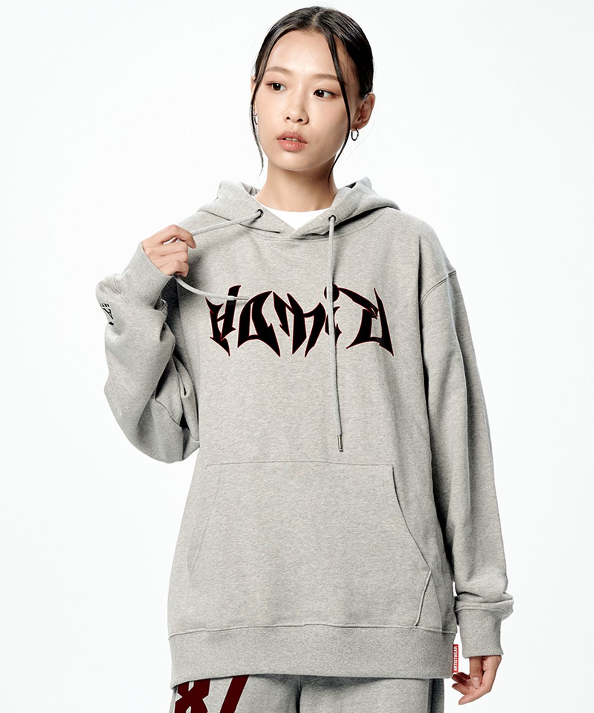 아티스트웨어(ARTISTWEAR) [ATW] 호미 후드티_GY