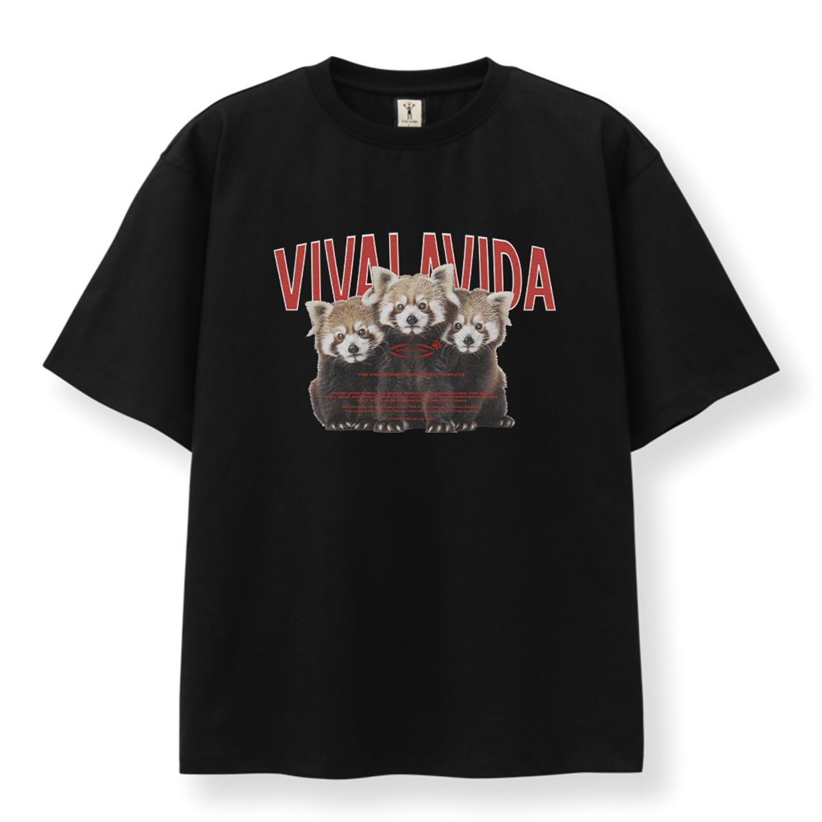 비바라비다(VIVA LA VIDA) Redpanda 반팔 티셔츠
